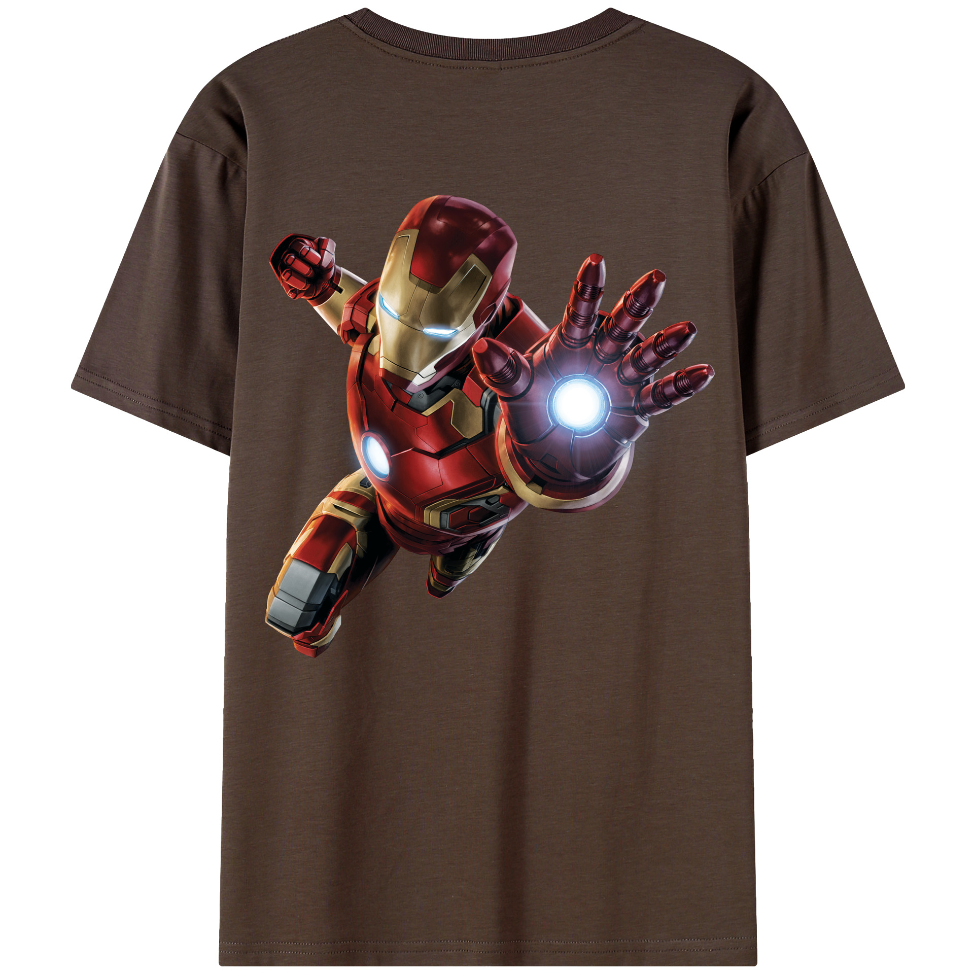 （画像用） アベンジャーズ The Avengers 綿100％半袖Tシャツ（背面プリント）