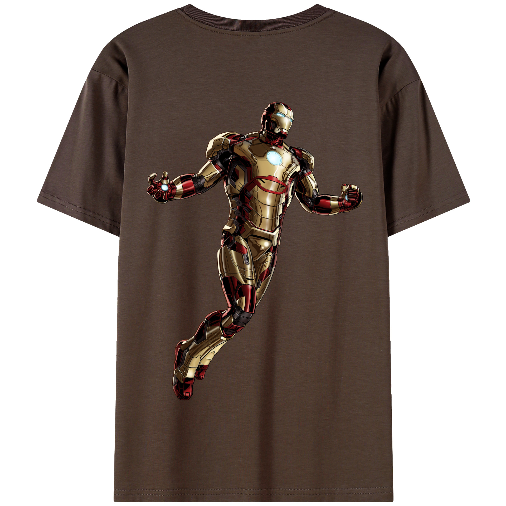 （画像用） アベンジャーズ The Avengers 綿100％半袖Tシャツ（背面プリント）