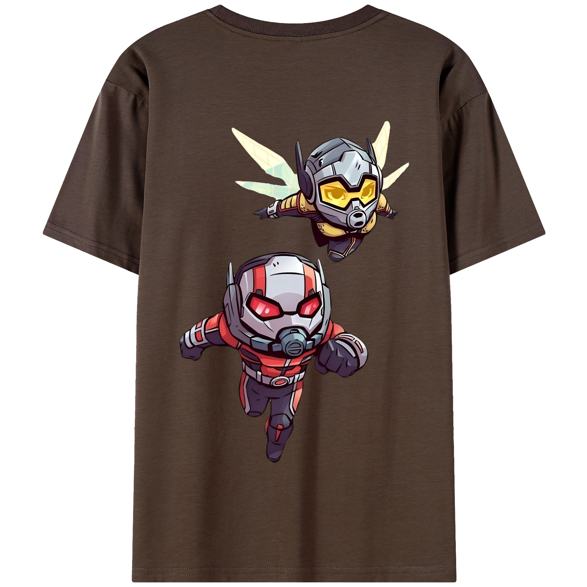 （画像用） アベンジャーズ The Avengers 綿100％半袖Tシャツ（背面プリント）