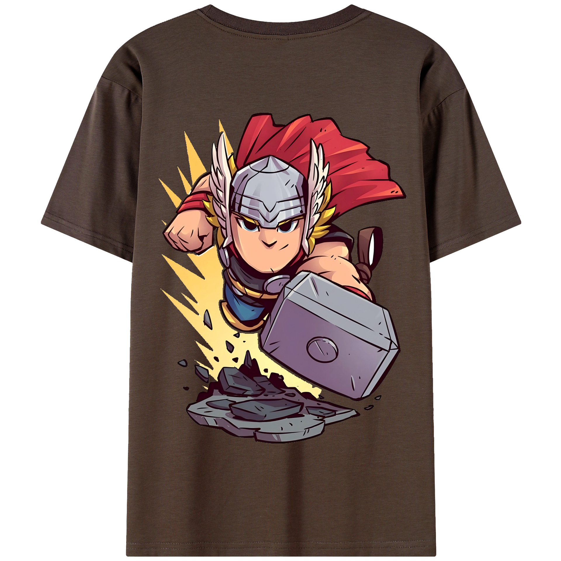 （画像用） アベンジャーズ The Avengers 綿100％半袖Tシャツ（背面プリント）