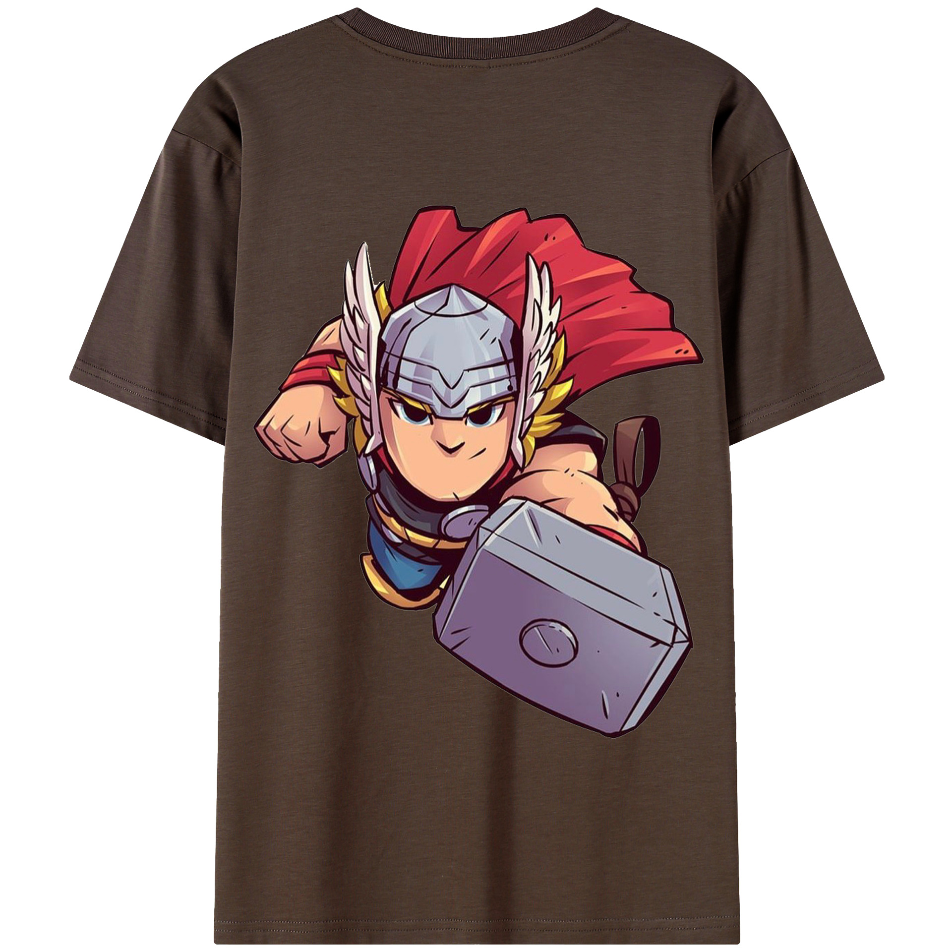 （画像用） アベンジャーズ The Avengers 綿100％半袖Tシャツ（背面プリント）