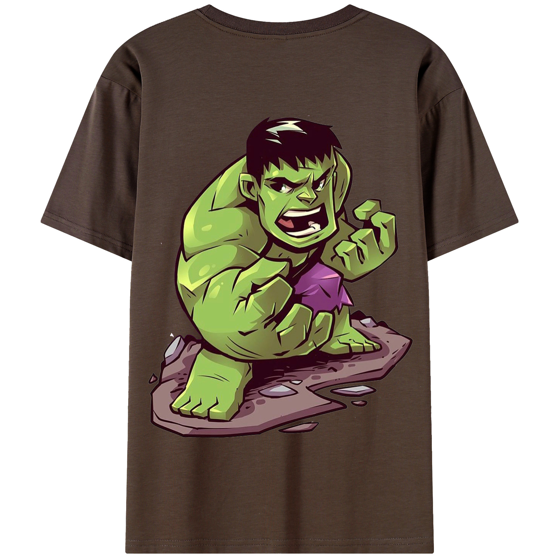 （画像用） アベンジャーズ The Avengers 綿100％半袖Tシャツ（背面プリント）