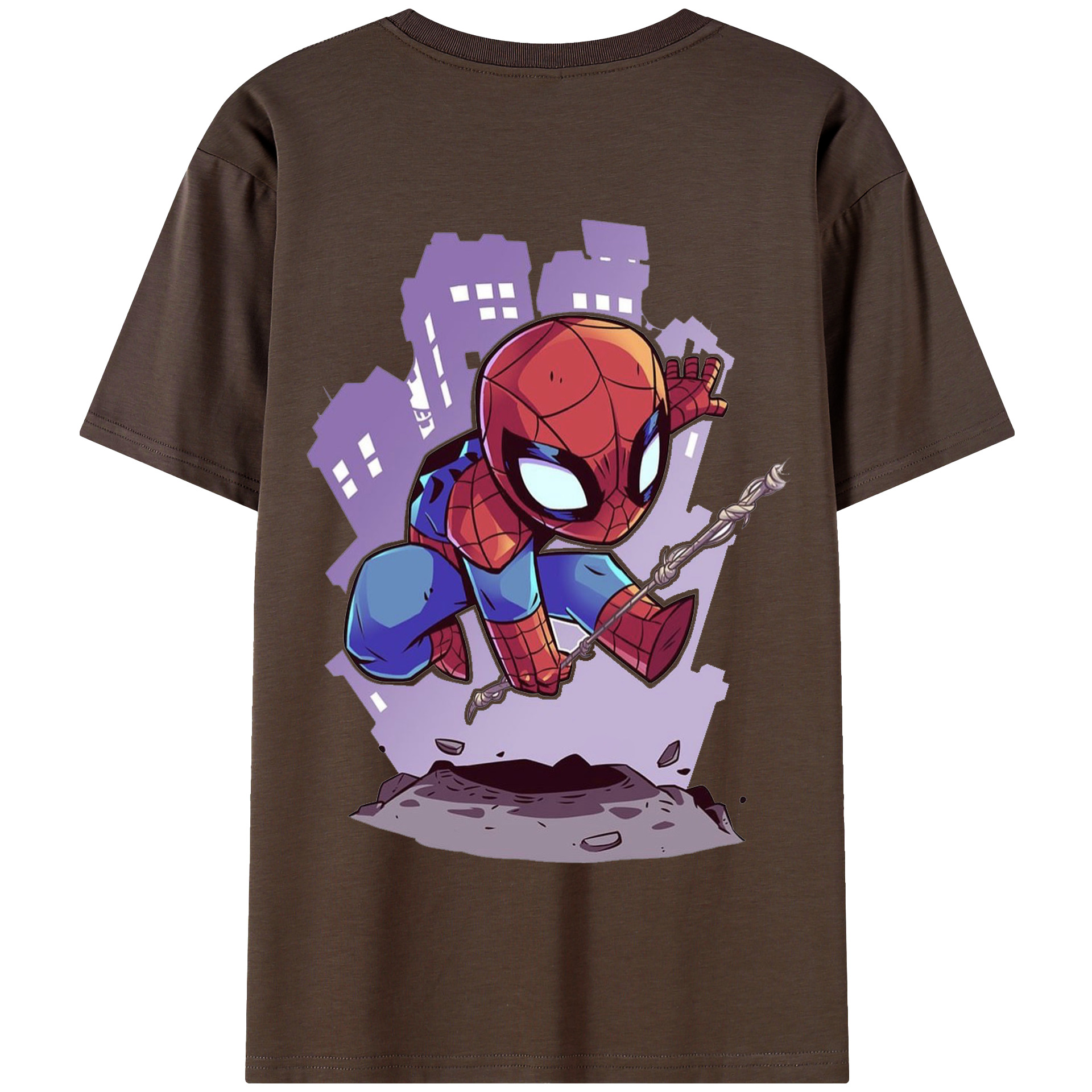 （画像用） アベンジャーズ The Avengers 綿100％半袖Tシャツ（背面プリント）
