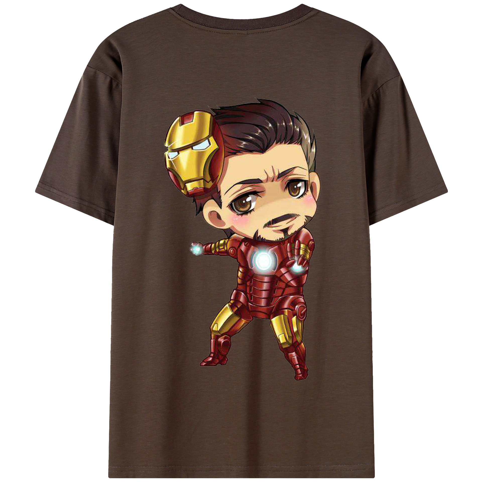 （画像用） アベンジャーズ The Avengers 綿100％半袖Tシャツ（背面プリント）
