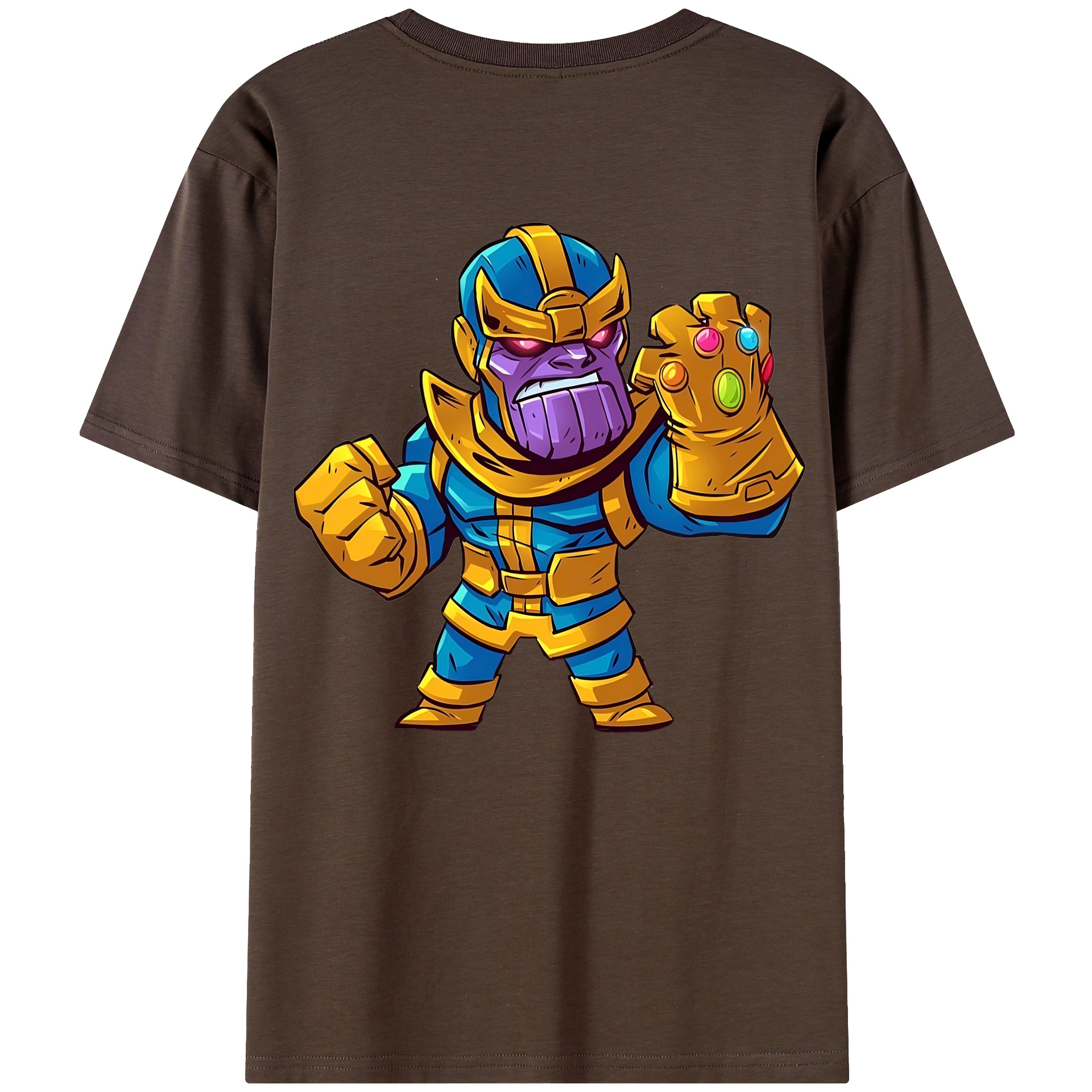 （画像用） アベンジャーズ The Avengers 綿100％半袖Tシャツ（背面プリント）