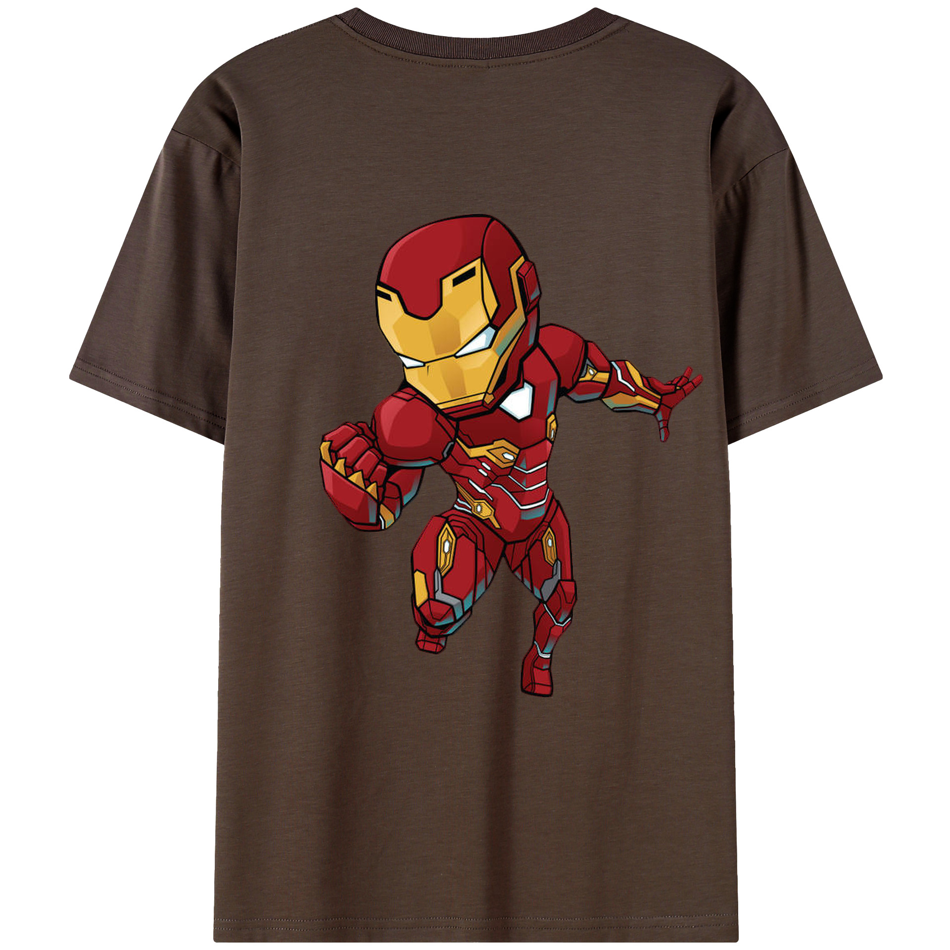 （画像用） アベンジャーズ The Avengers 綿100％半袖Tシャツ（背面プリント）