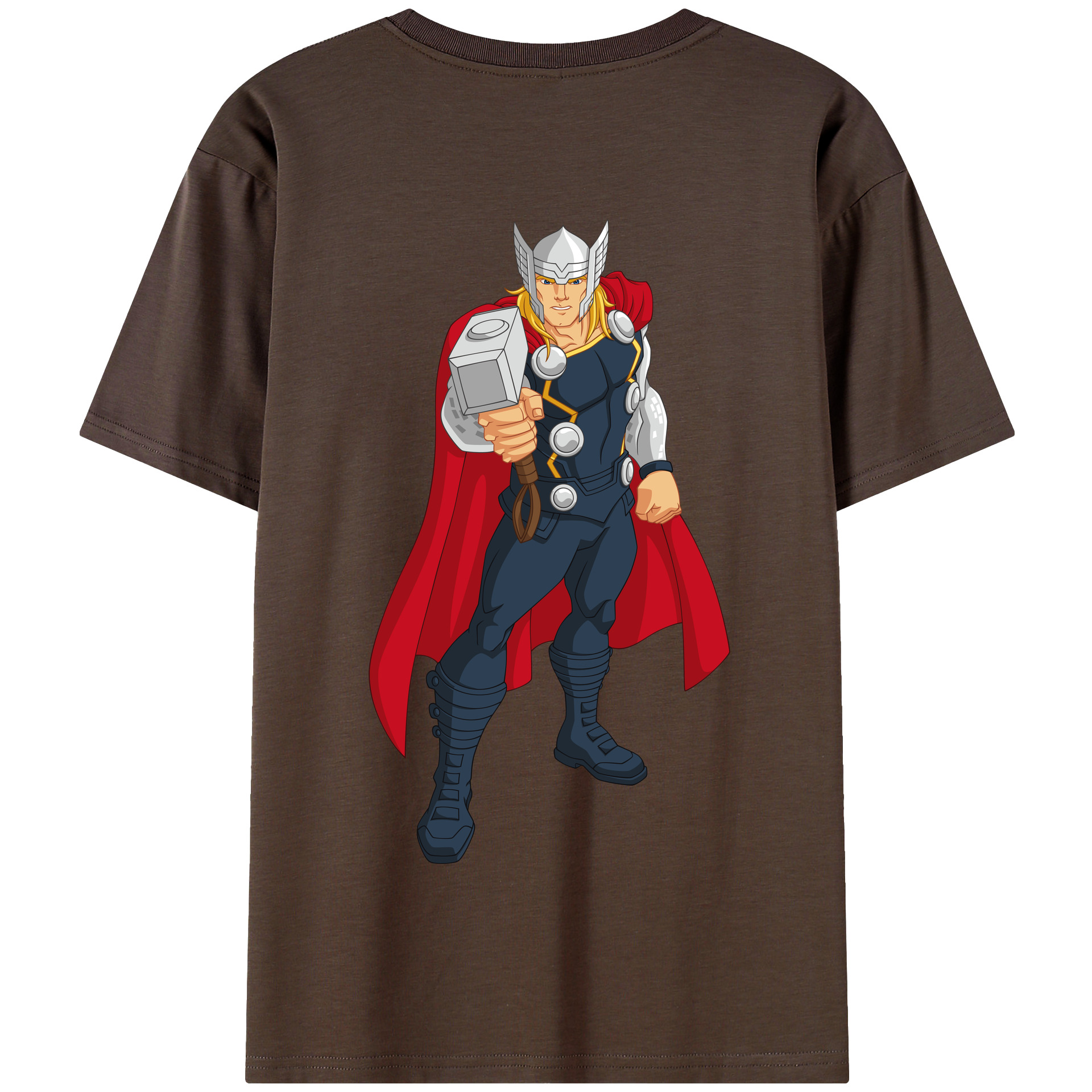 （画像用） アベンジャーズ The Avengers 綿100％半袖Tシャツ（背面プリント）