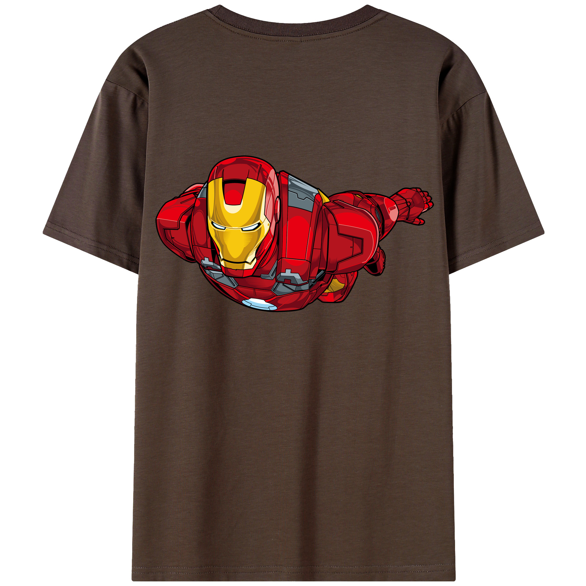 （画像用） アベンジャーズ The Avengers 綿100％半袖Tシャツ（背面プリント）