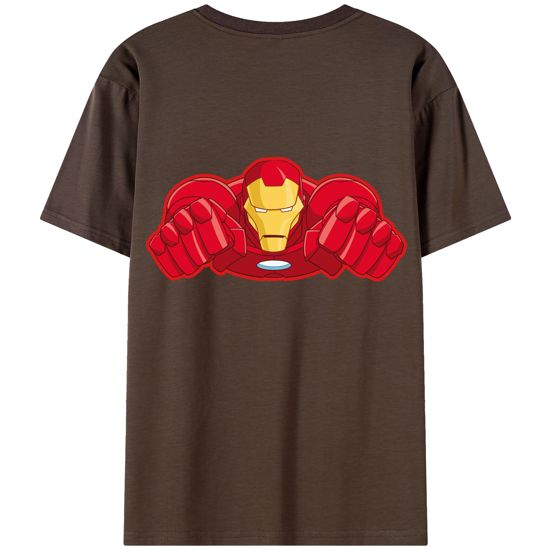 （画像用） アベンジャーズ The Avengers 綿100％半袖Tシャツ（背面プリント）