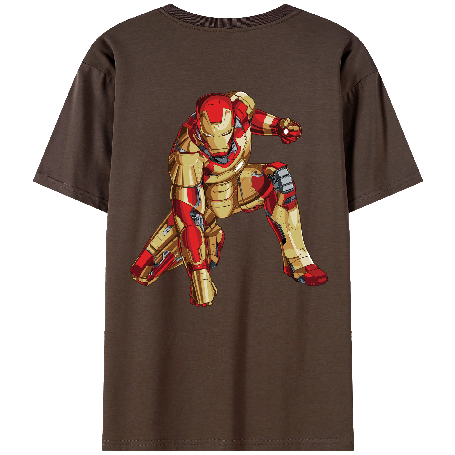（画像用） アベンジャーズ The Avengers 綿100％半袖Tシャツ（背面プリント）