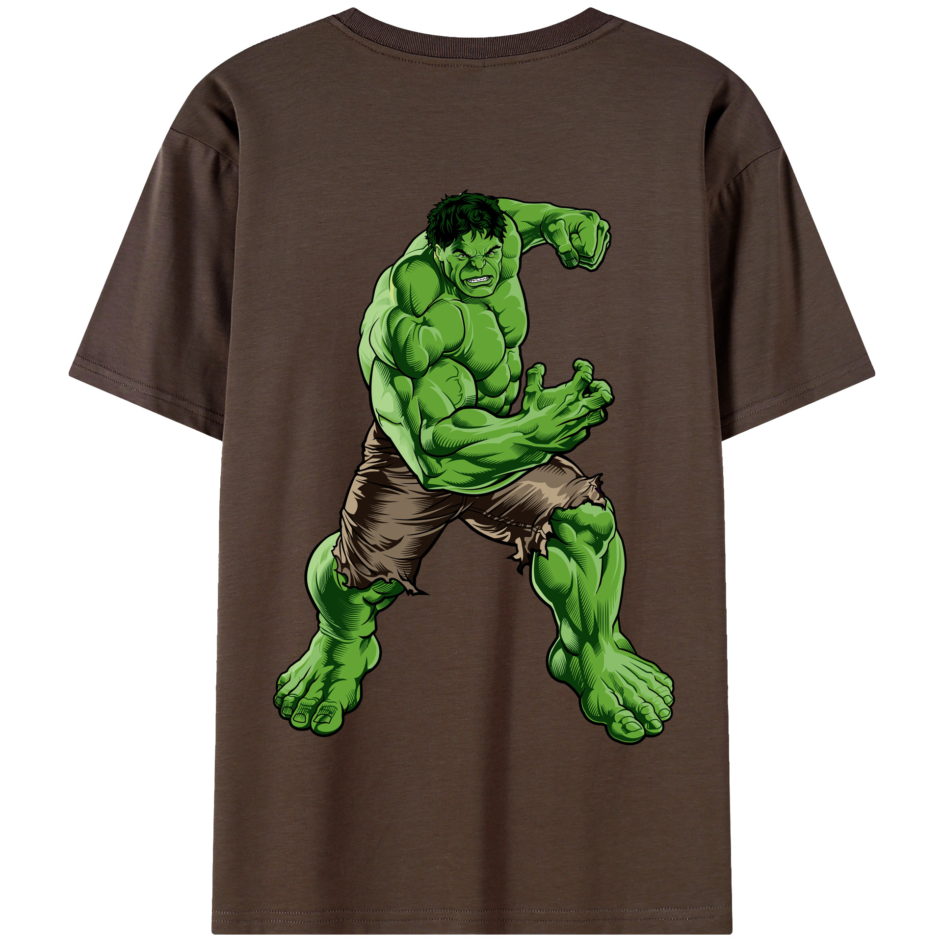 （画像用） アベンジャーズ The Avengers 綿100％半袖Tシャツ（背面プリント）