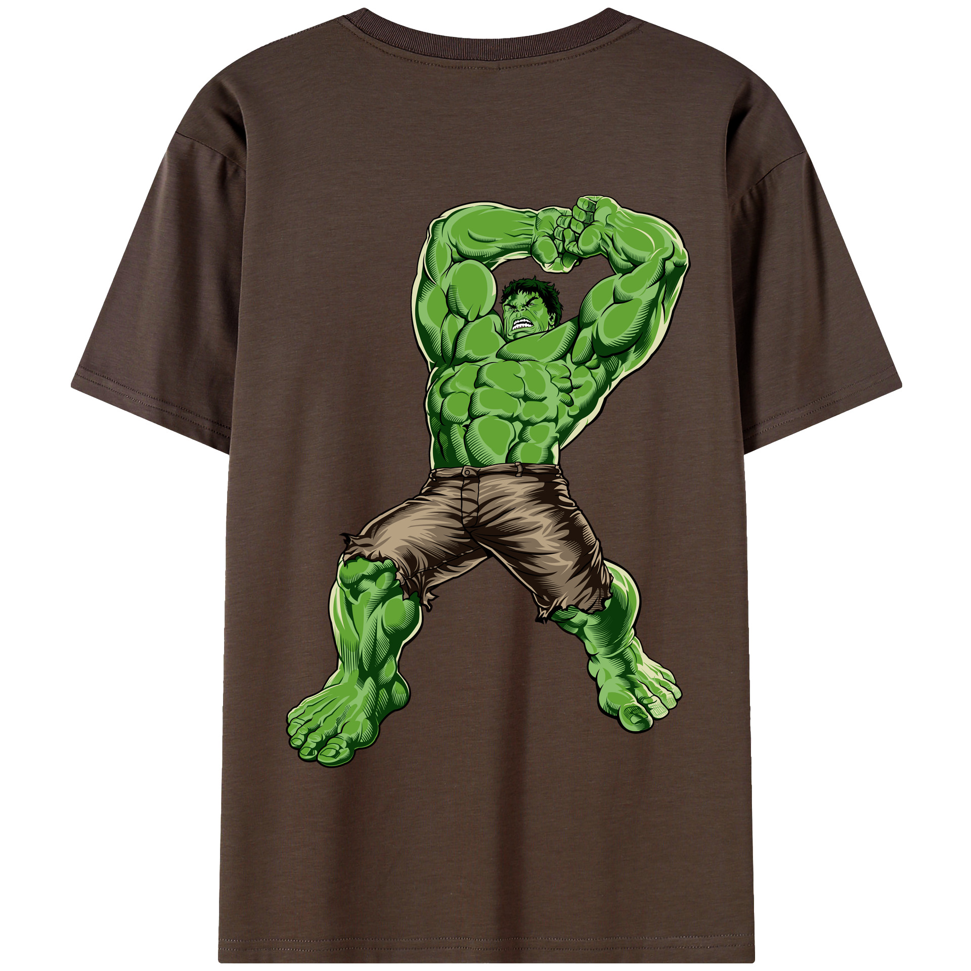 （画像用） アベンジャーズ The Avengers 綿100％半袖Tシャツ（背面プリント）