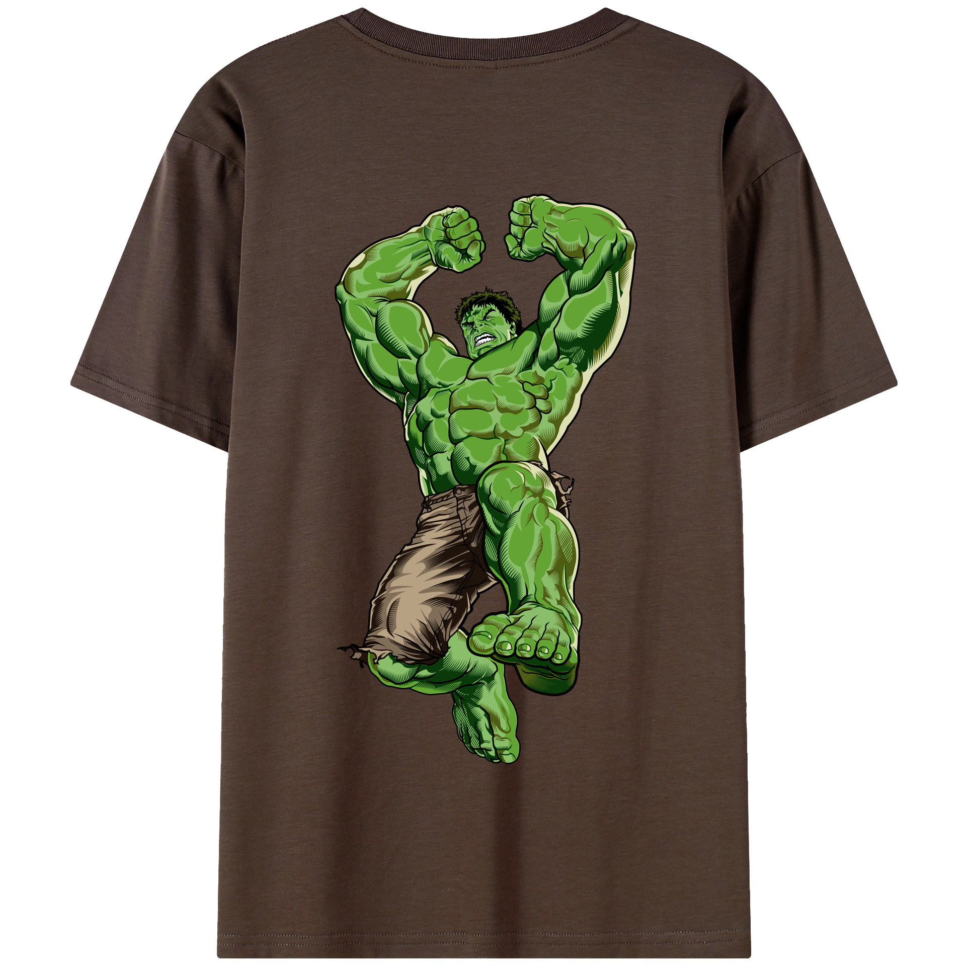 （画像用） アベンジャーズ The Avengers 綿100％半袖Tシャツ（背面プリント）