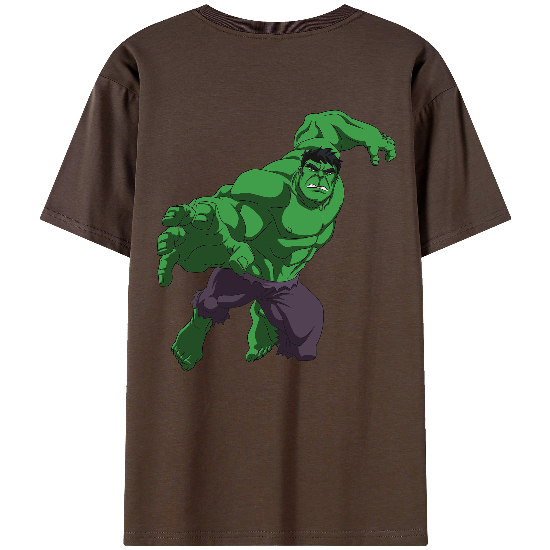 （画像用） アベンジャーズ The Avengers 綿100％半袖Tシャツ（背面プリント）