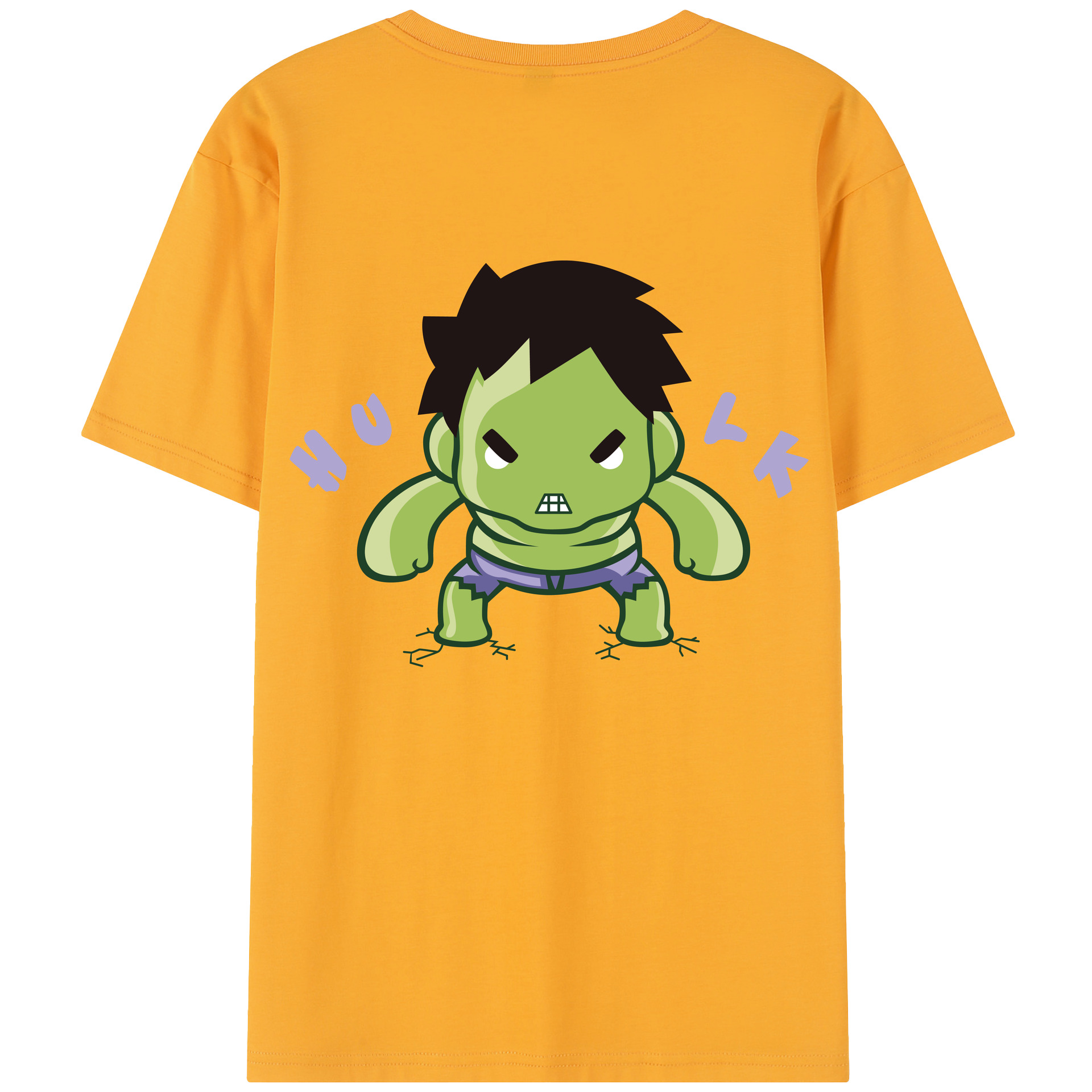 （画像用） アベンジャーズ The Avengers 綿100％半袖Tシャツ（背面プリント）