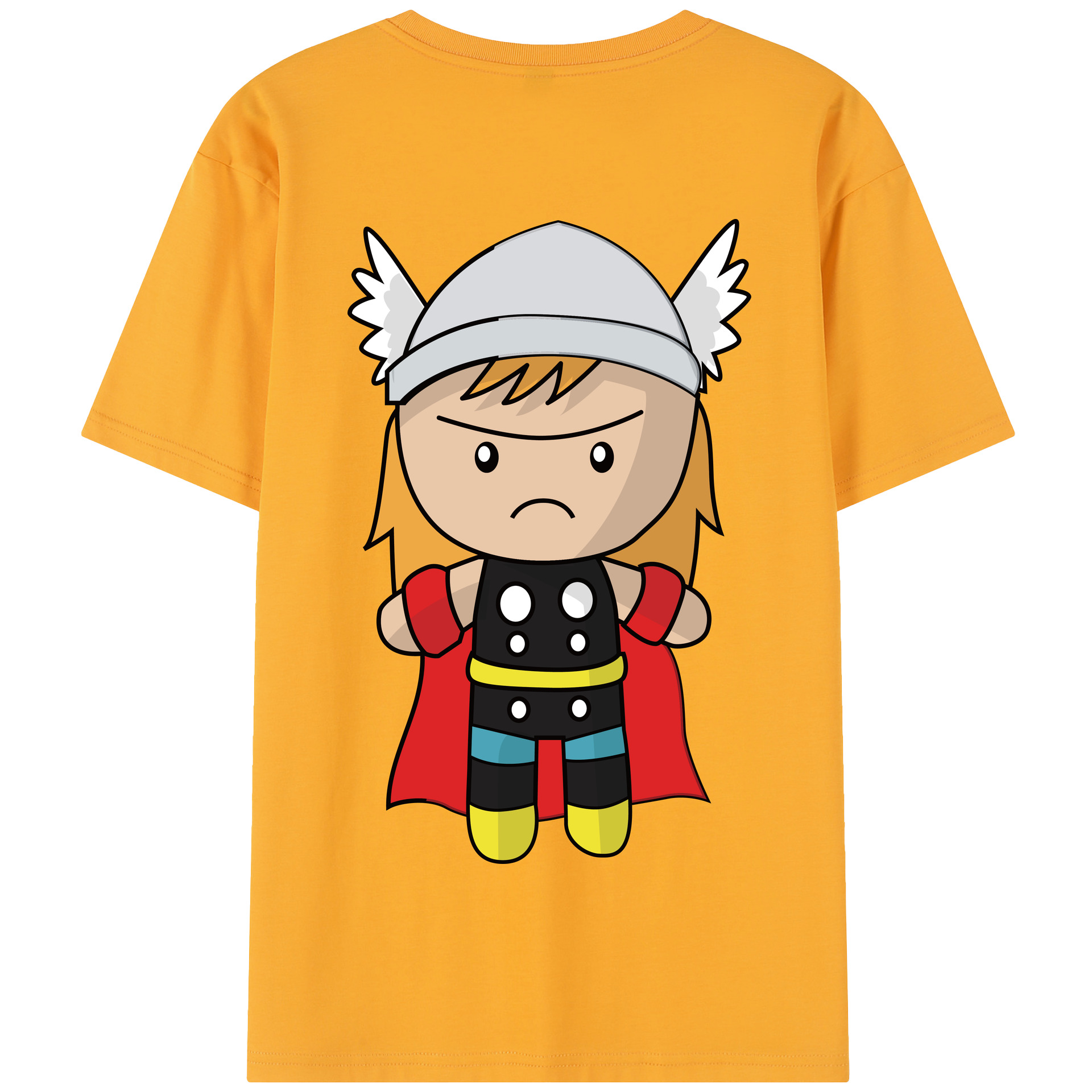 （画像用） アベンジャーズ The Avengers 綿100％半袖Tシャツ（背面プリント）