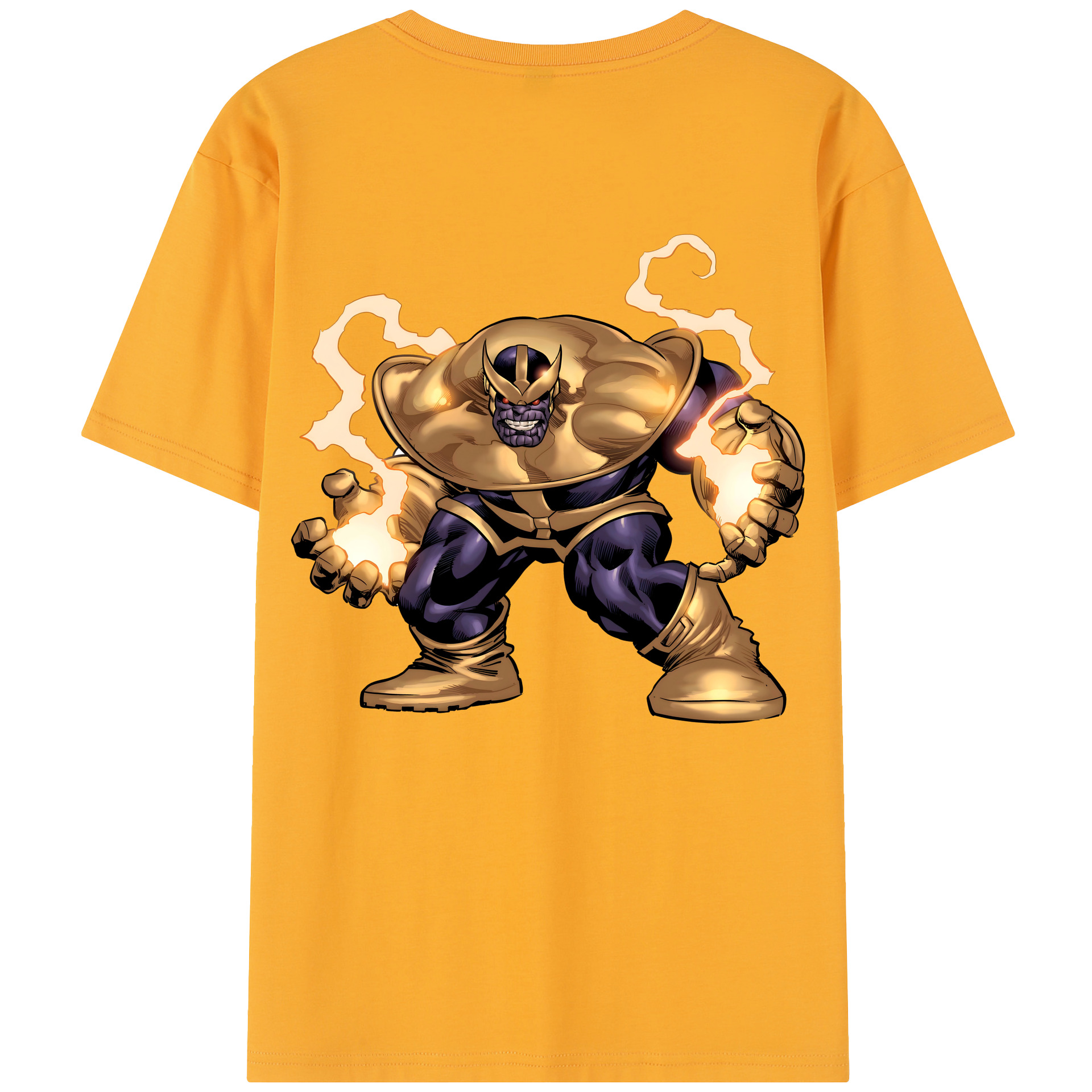 （画像用） アベンジャーズ The Avengers 綿100％半袖Tシャツ（背面プリント）
