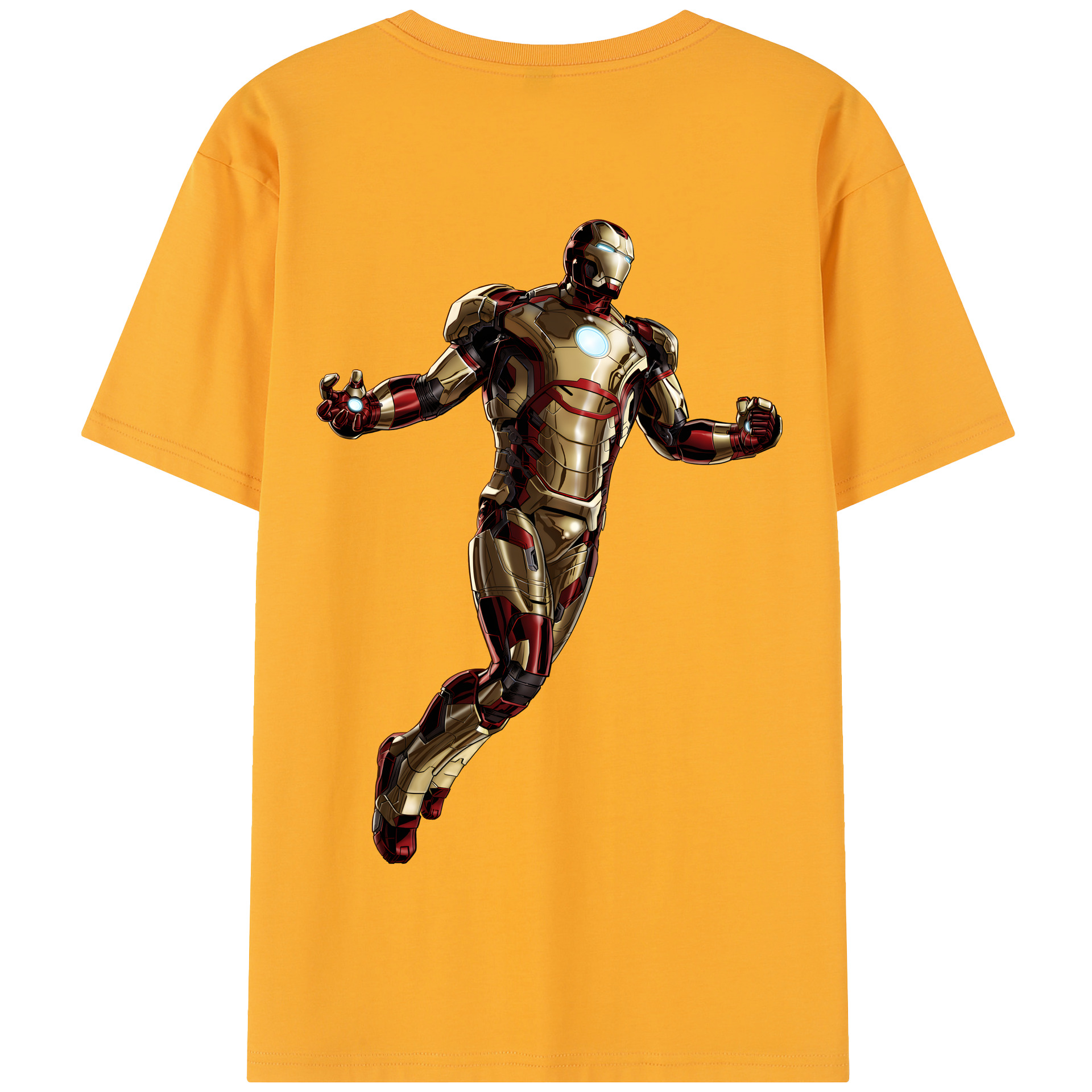 （画像用） アベンジャーズ The Avengers 綿100％半袖Tシャツ（背面プリント）