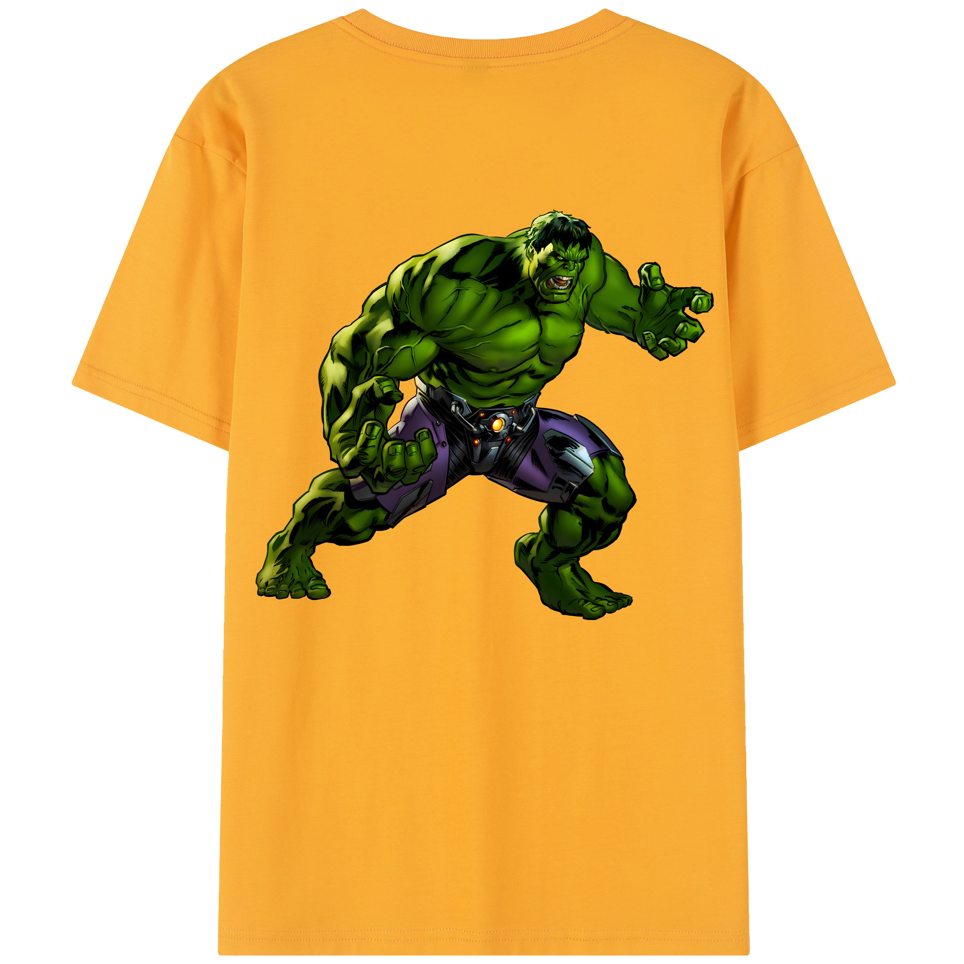 （画像用） アベンジャーズ The Avengers 綿100％半袖Tシャツ（背面プリント）