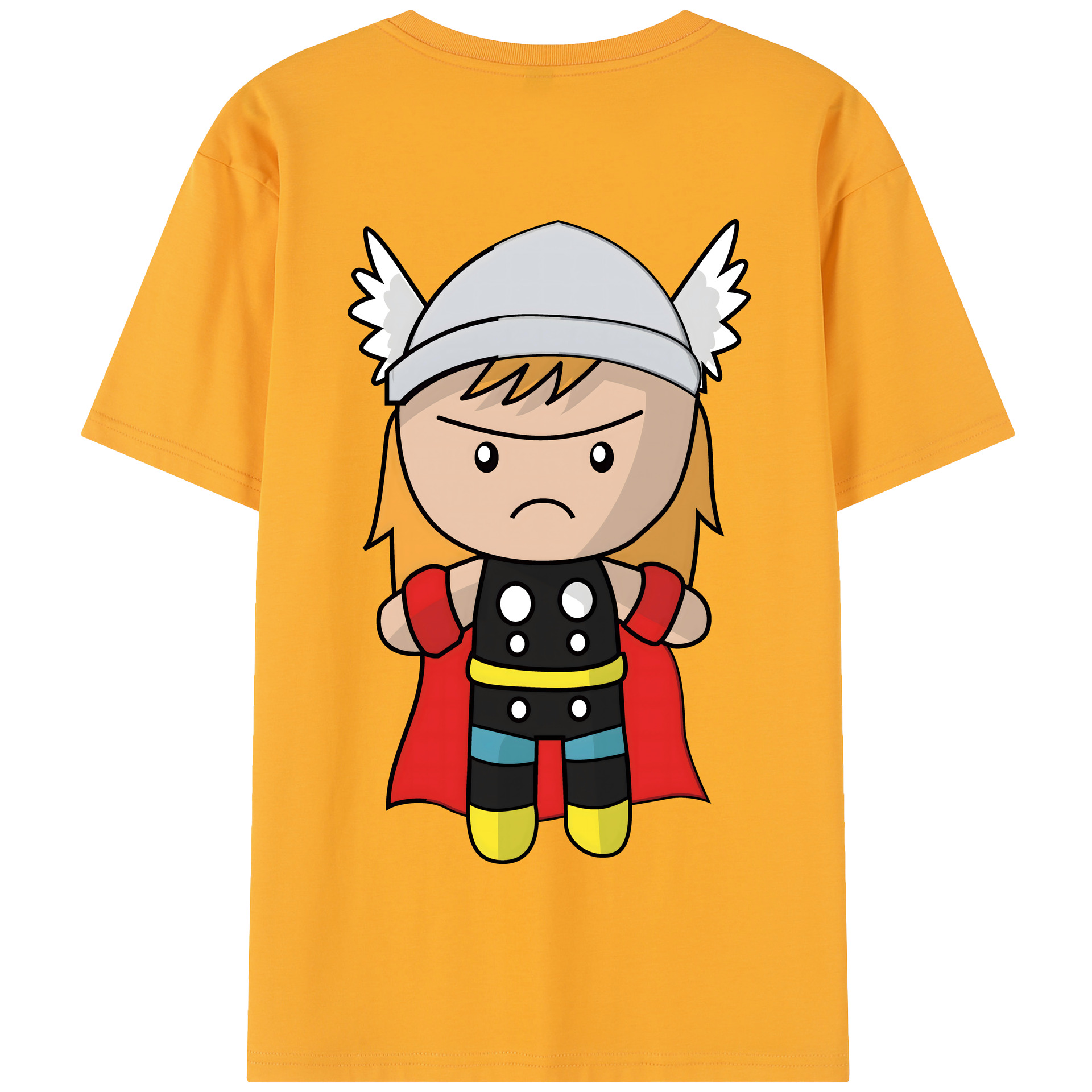 （画像用） アベンジャーズ The Avengers 綿100％半袖Tシャツ（背面プリント）