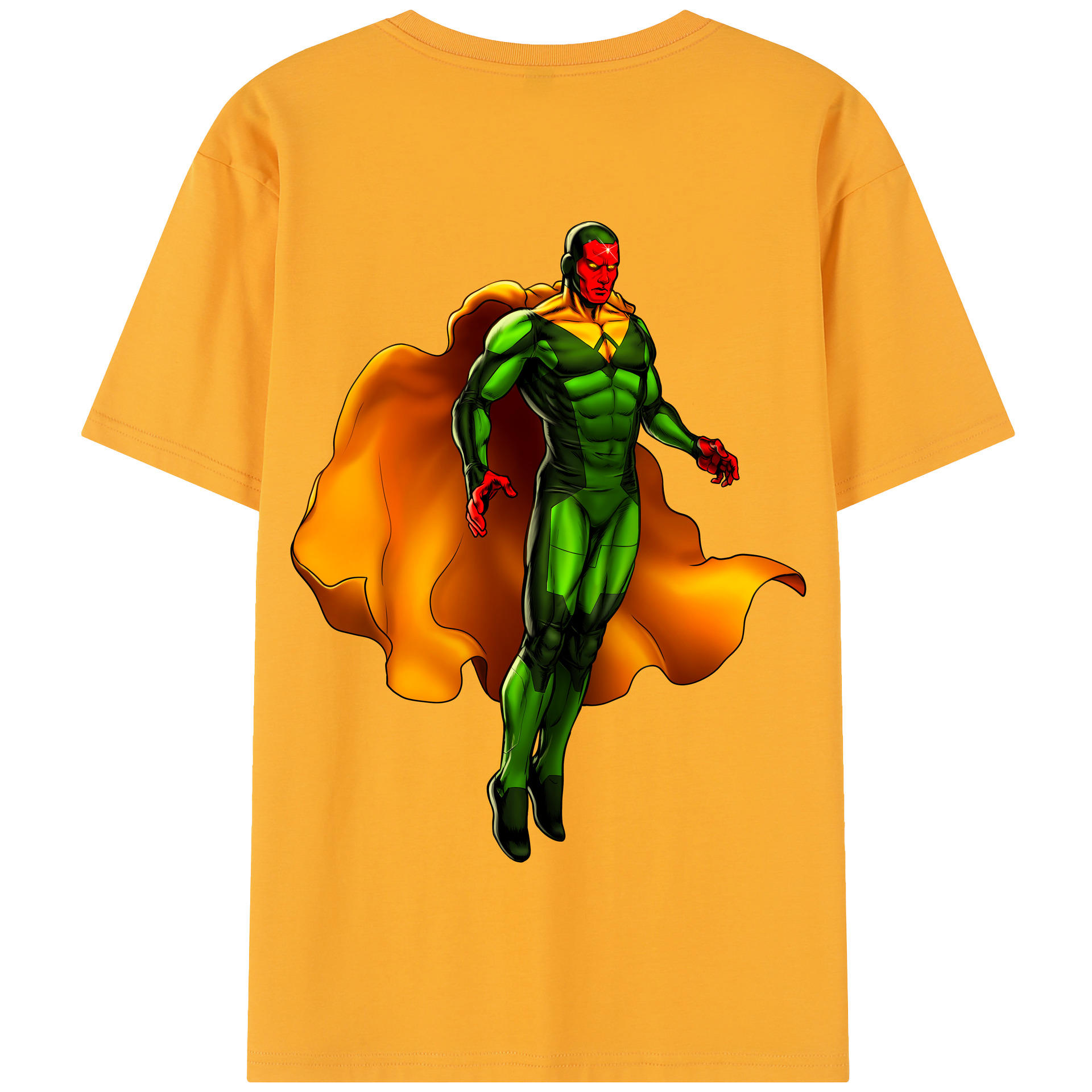 （画像用） アベンジャーズ The Avengers 綿100％半袖Tシャツ（背面プリント）