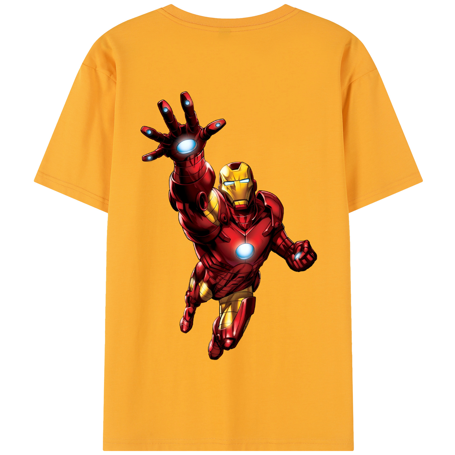 （画像用） アベンジャーズ The Avengers 綿100％半袖Tシャツ（背面プリント）