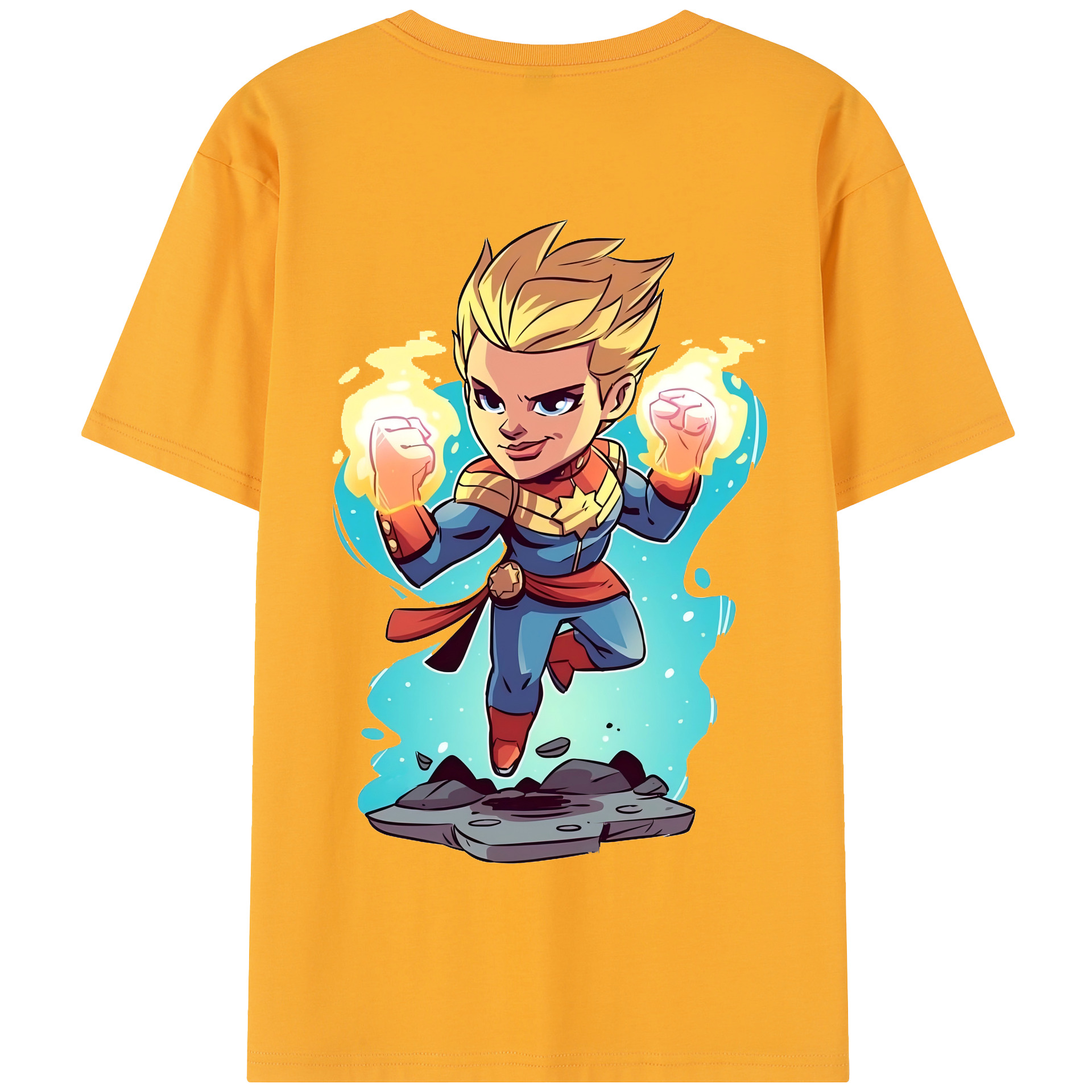 （画像用） アベンジャーズ The Avengers 綿100％半袖Tシャツ（背面プリント）