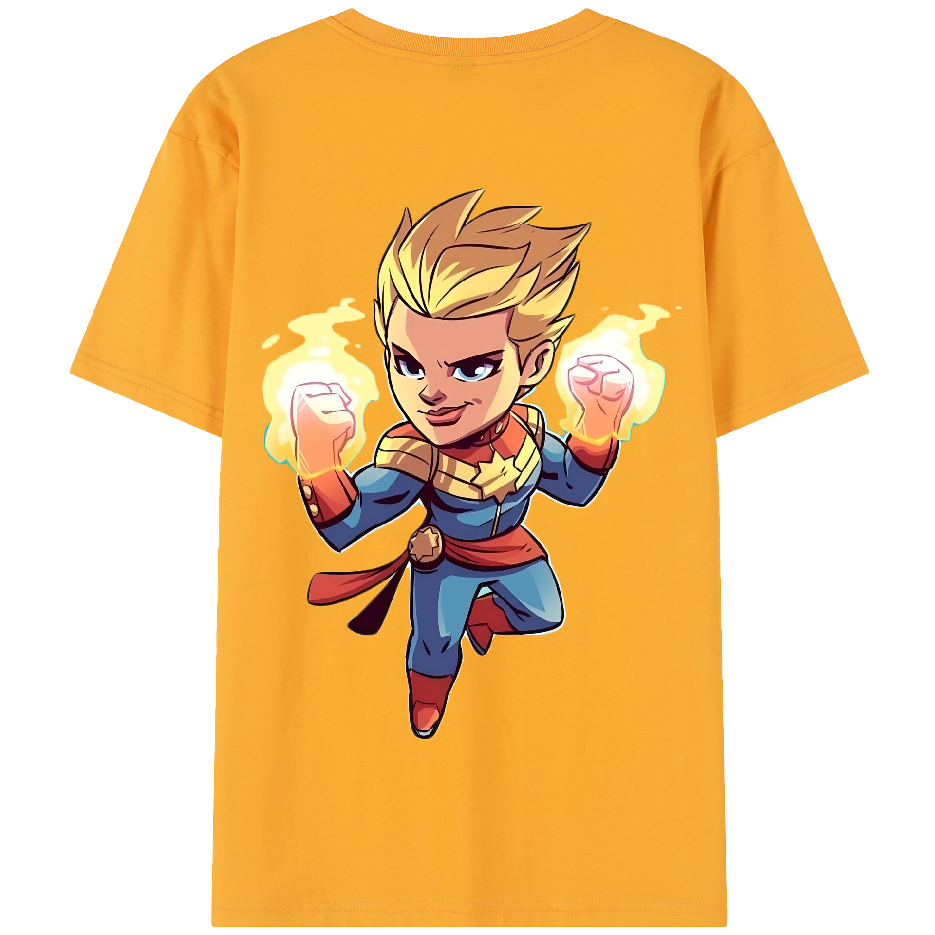 （画像用） アベンジャーズ The Avengers 綿100％半袖Tシャツ（背面プリント）