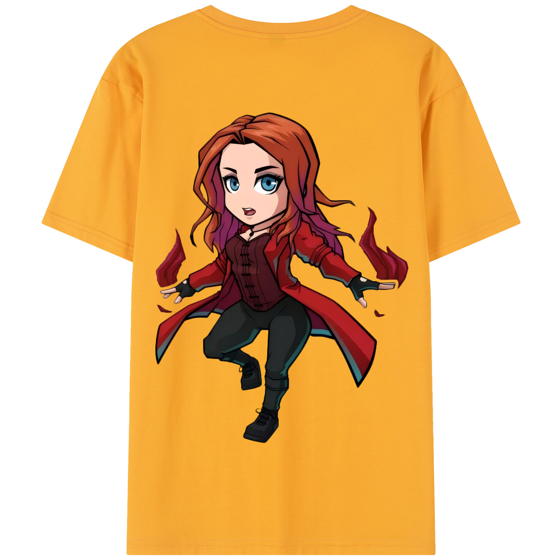 （画像用） アベンジャーズ The Avengers 綿100％半袖Tシャツ（背面プリント）