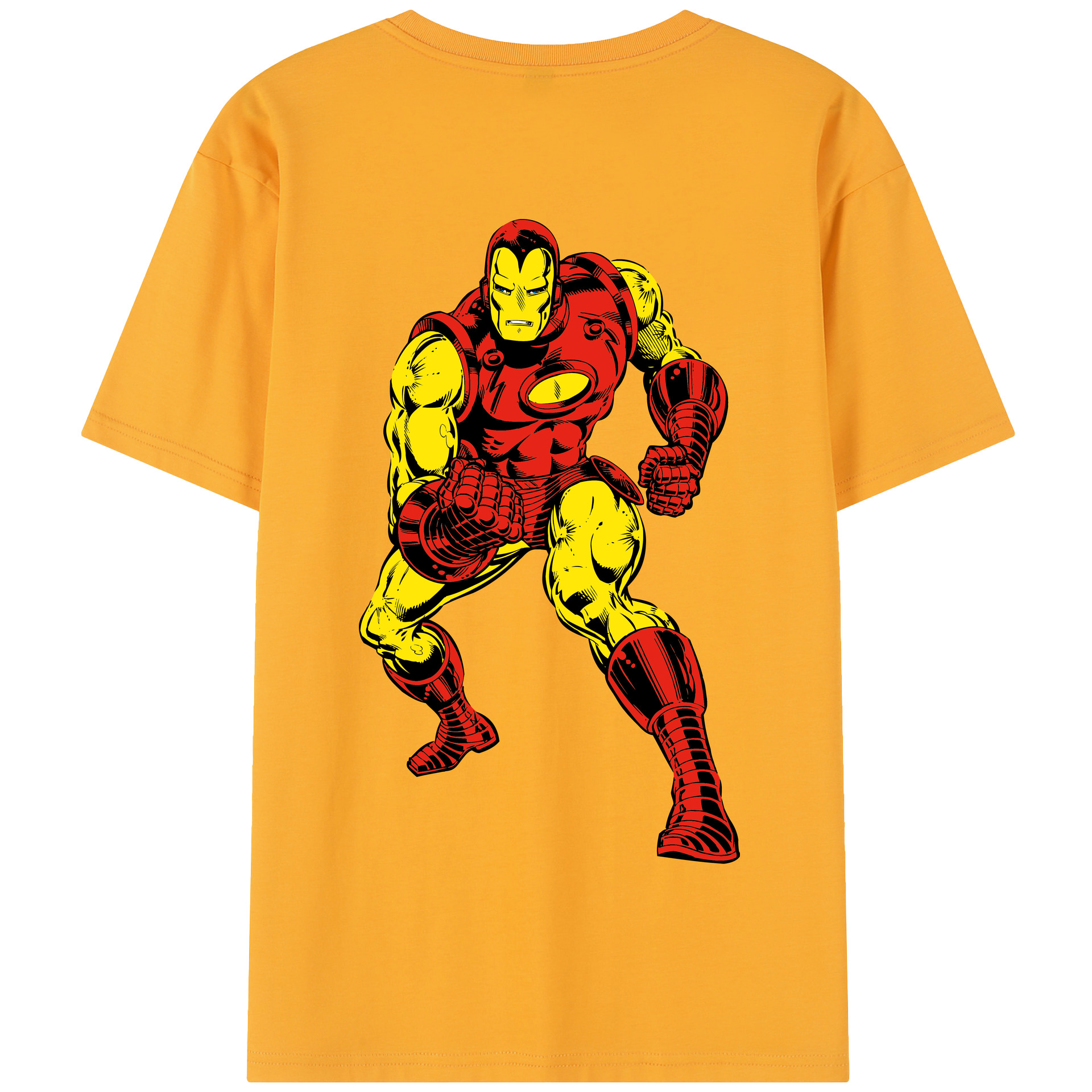 （画像用） アベンジャーズ The Avengers 綿100％半袖Tシャツ（背面プリント）