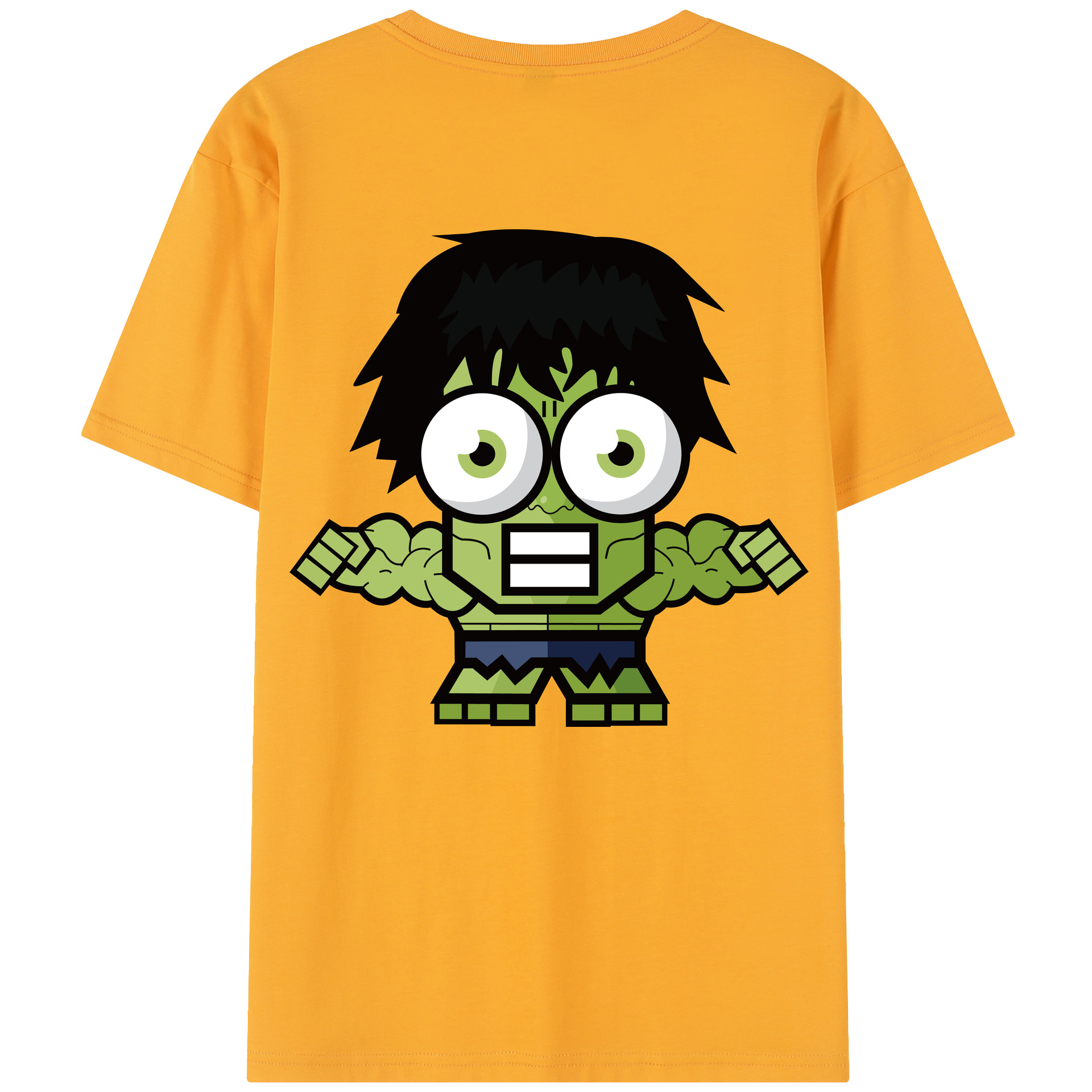 （画像用） アベンジャーズ The Avengers 綿100％半袖Tシャツ（背面プリント）