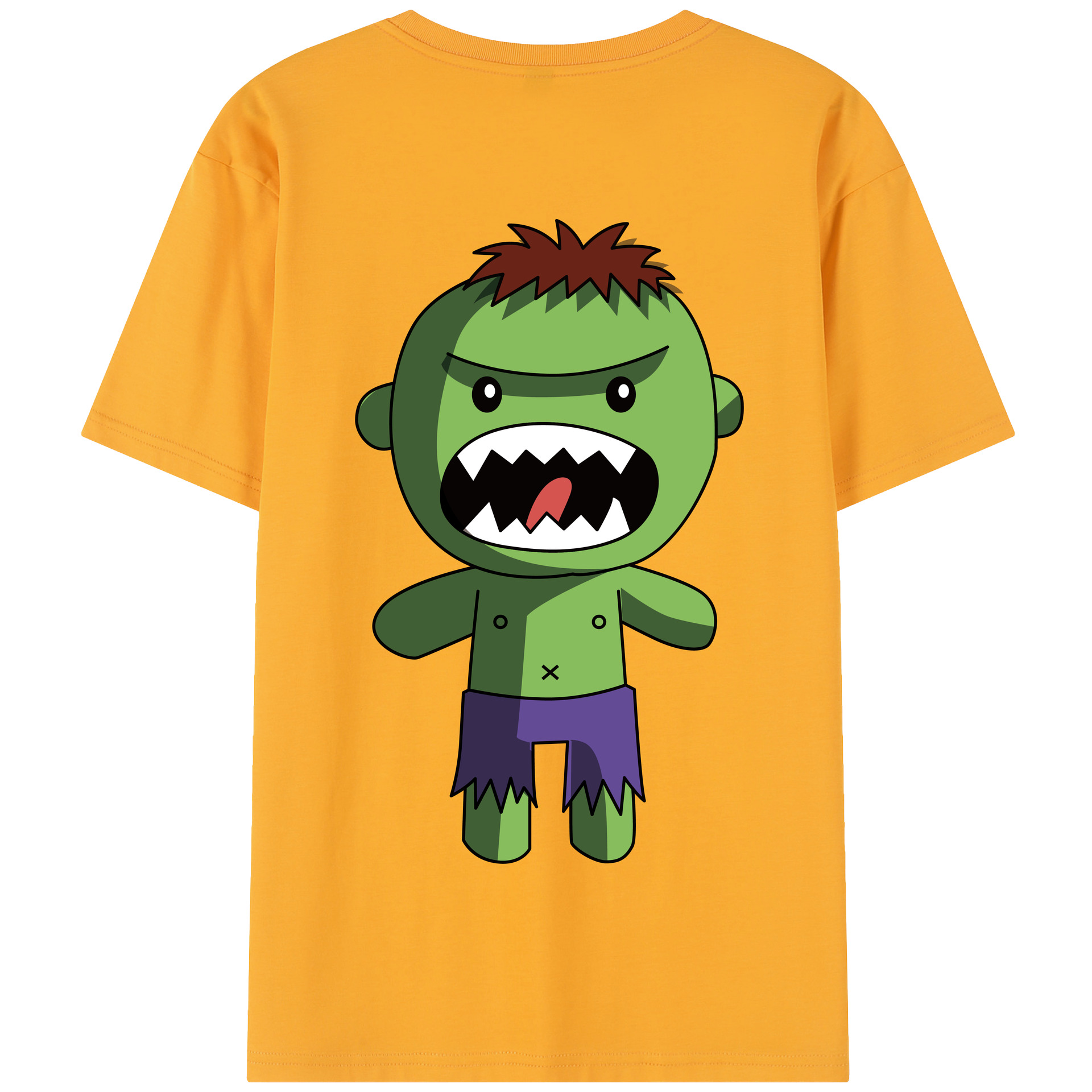 （画像用） アベンジャーズ The Avengers 綿100％半袖Tシャツ（背面プリント）