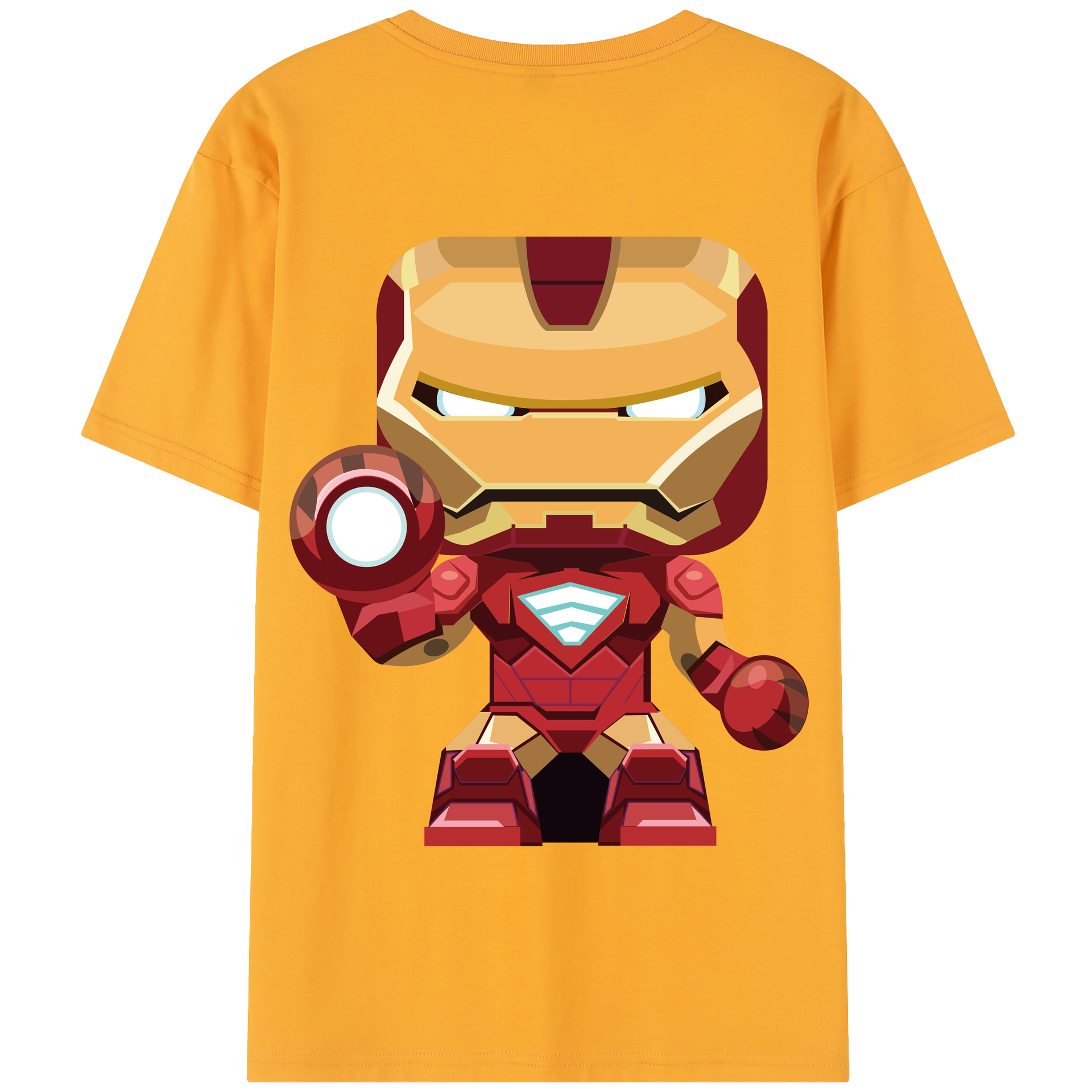 （画像用） アベンジャーズ The Avengers 綿100％半袖Tシャツ（背面プリント）