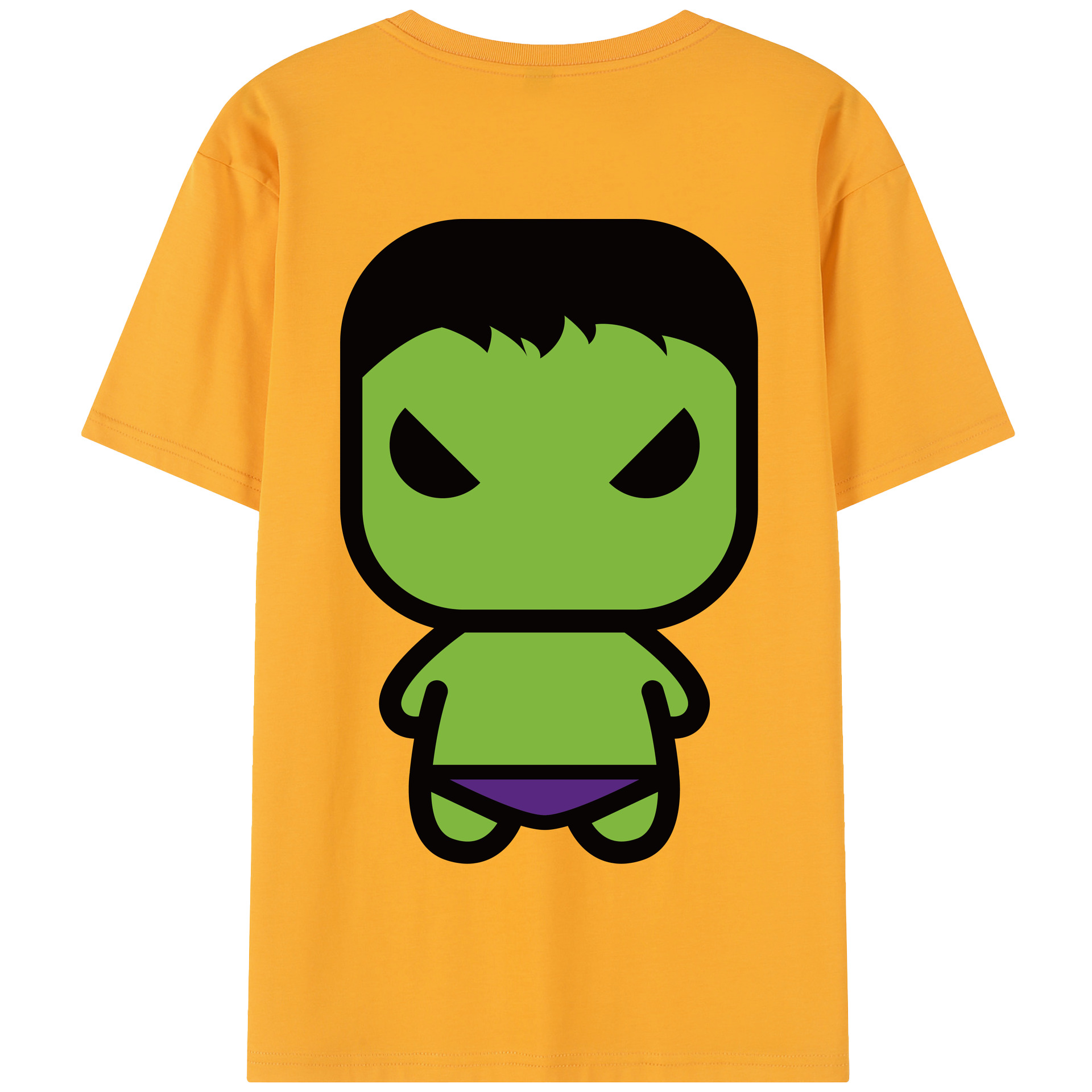 （画像用） アベンジャーズ The Avengers 綿100％半袖Tシャツ（背面プリント）