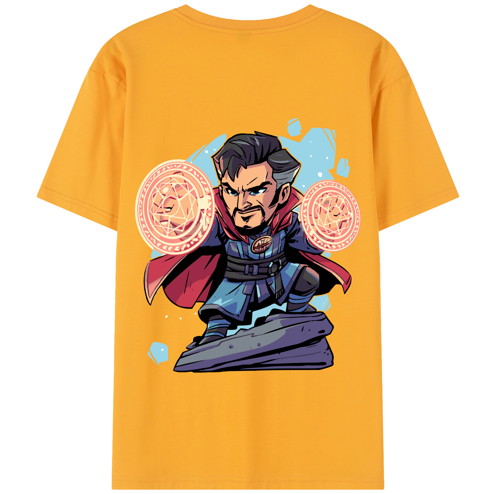 （画像用） アベンジャーズ The Avengers 綿100％半袖Tシャツ（背面プリント）