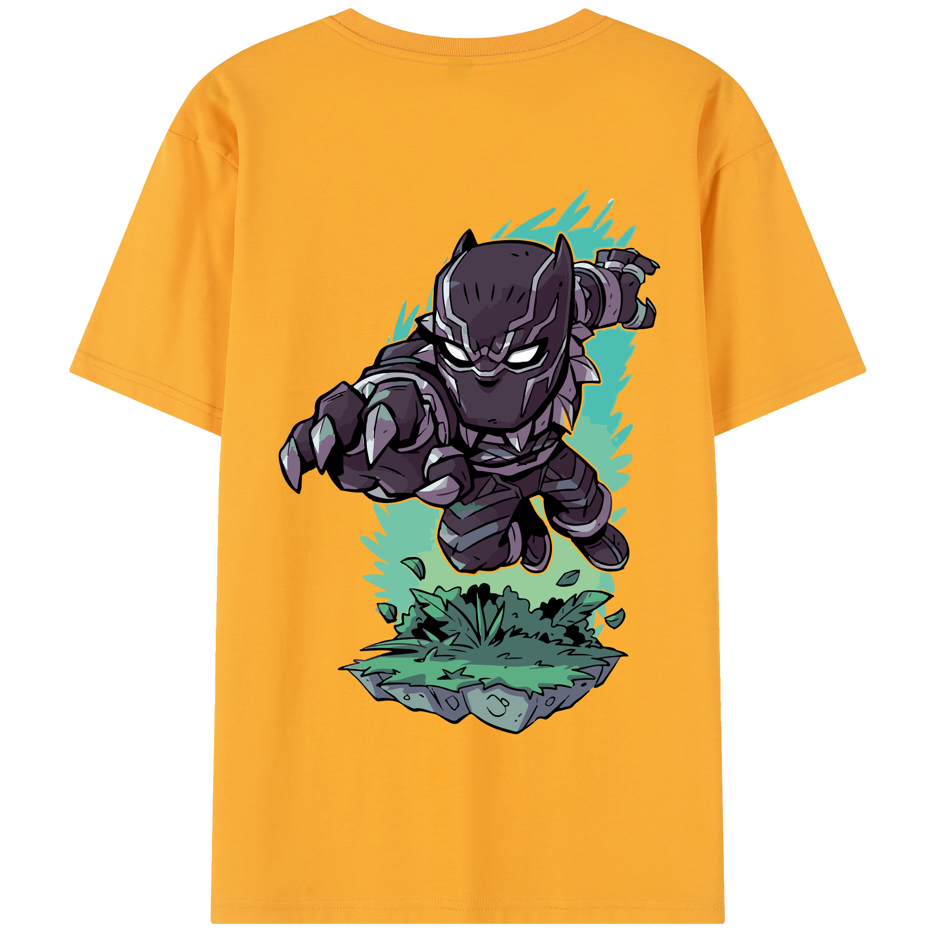 （画像用） アベンジャーズ The Avengers 綿100％半袖Tシャツ（背面プリント）