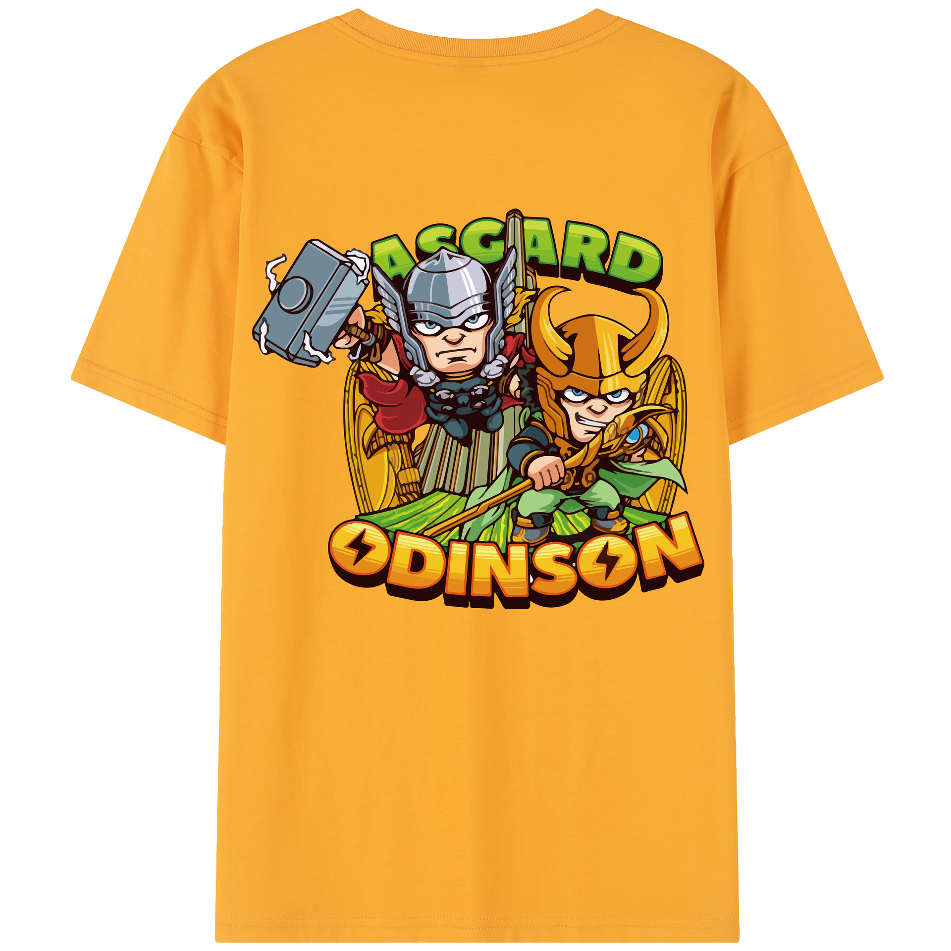 （画像用） アベンジャーズ The Avengers 綿100％半袖Tシャツ（背面プリント）