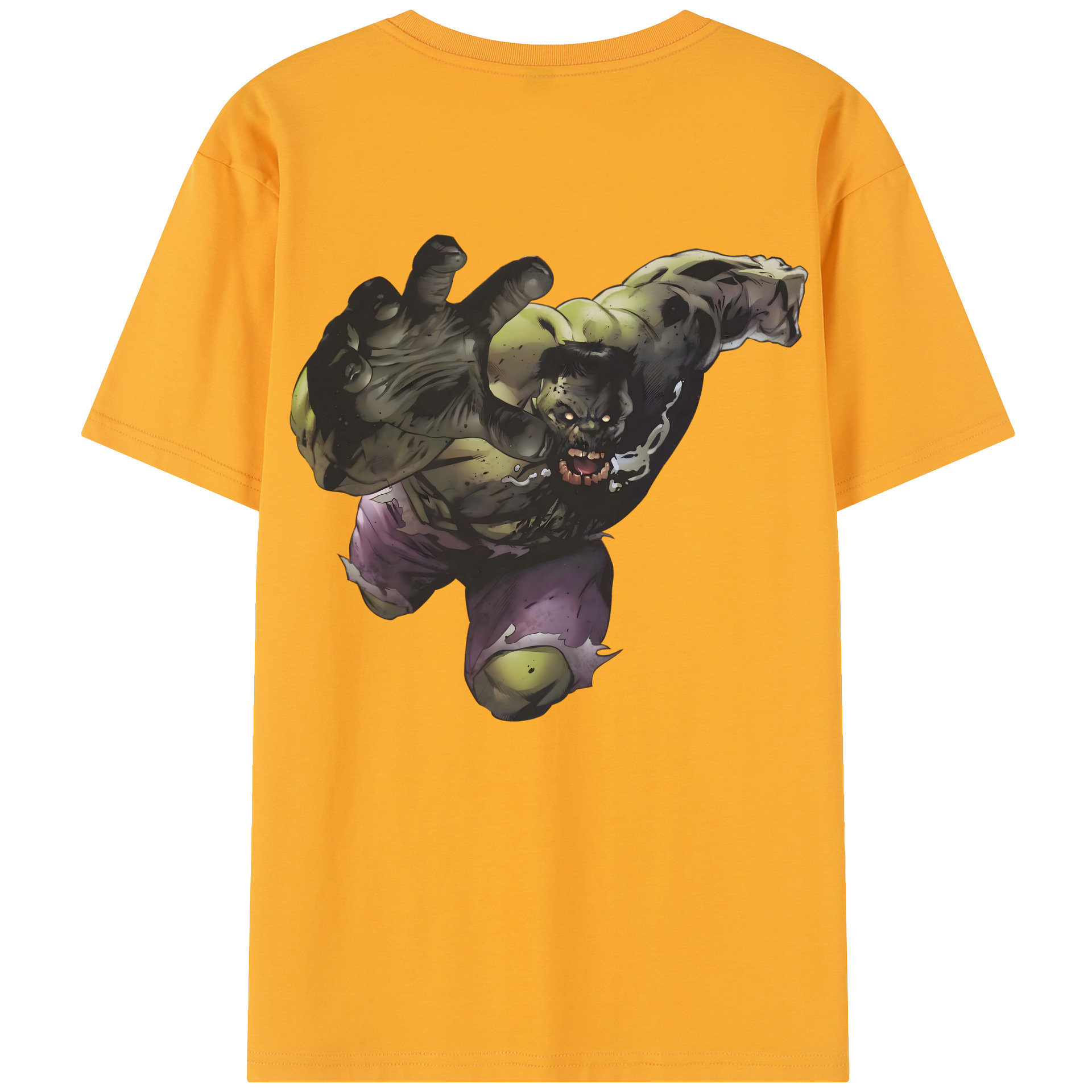 （画像用） アベンジャーズ The Avengers 綿100％半袖Tシャツ（背面プリント）