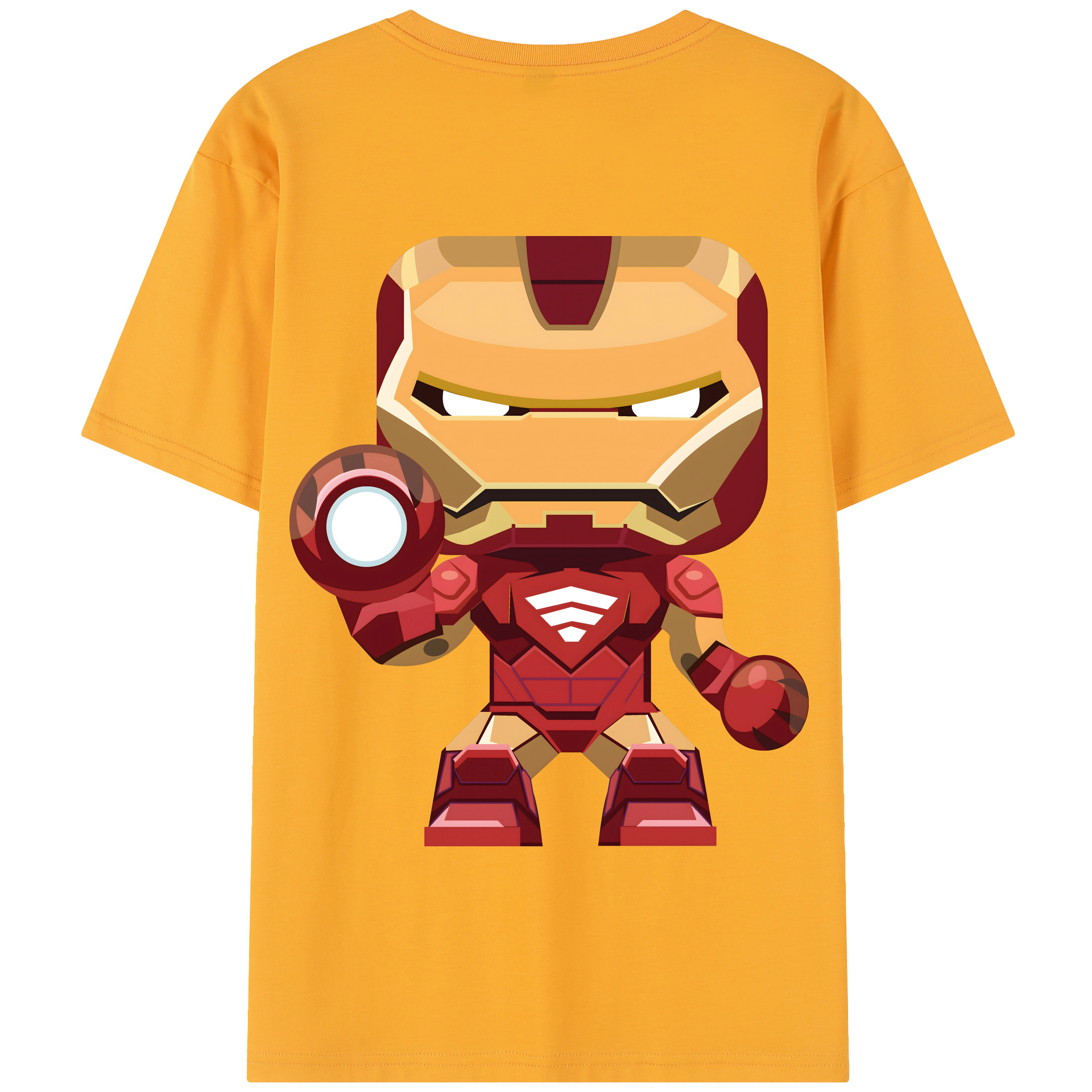 （画像用） アベンジャーズ The Avengers 綿100％半袖Tシャツ（背面プリント）