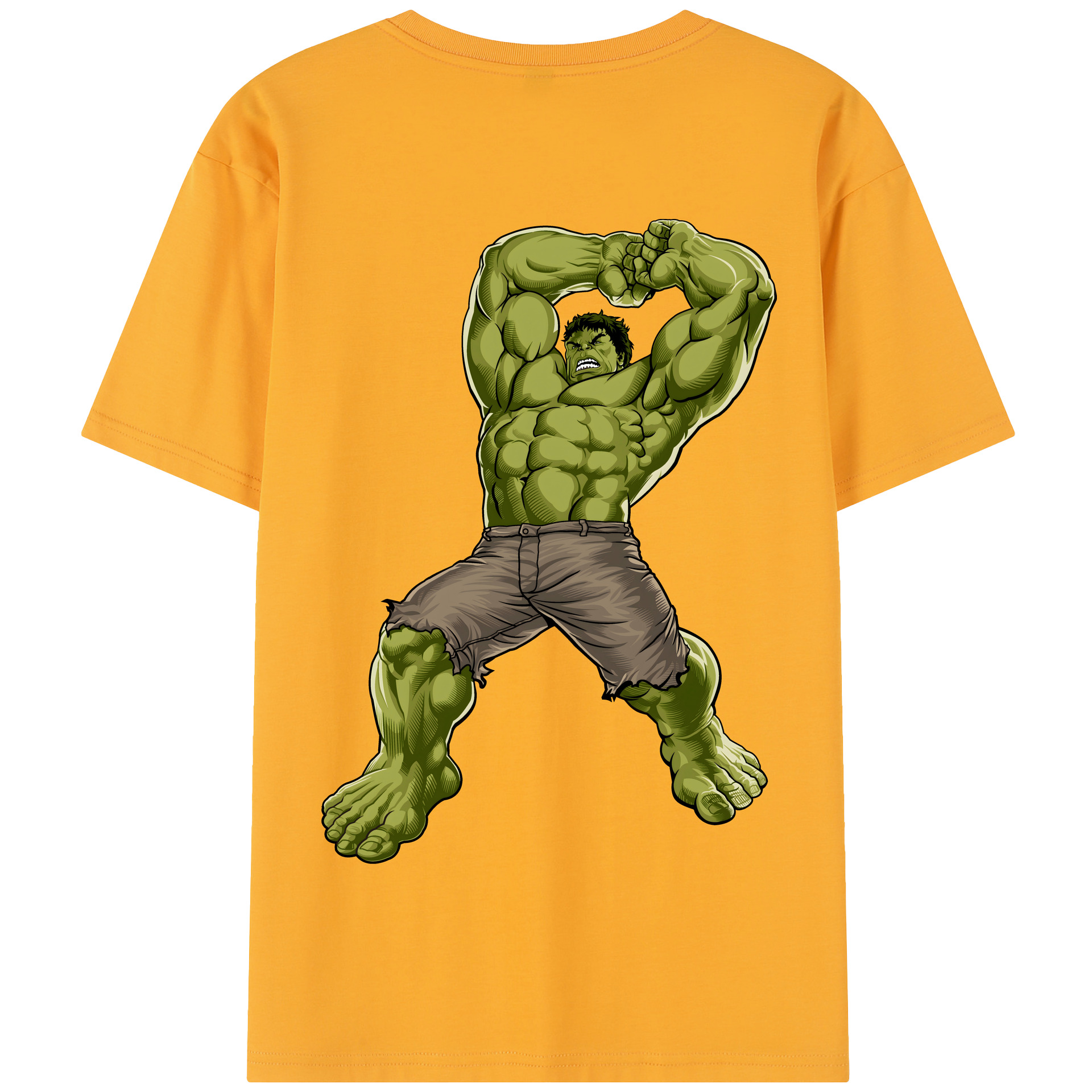 （画像用） アベンジャーズ The Avengers 綿100％半袖Tシャツ（背面プリント）