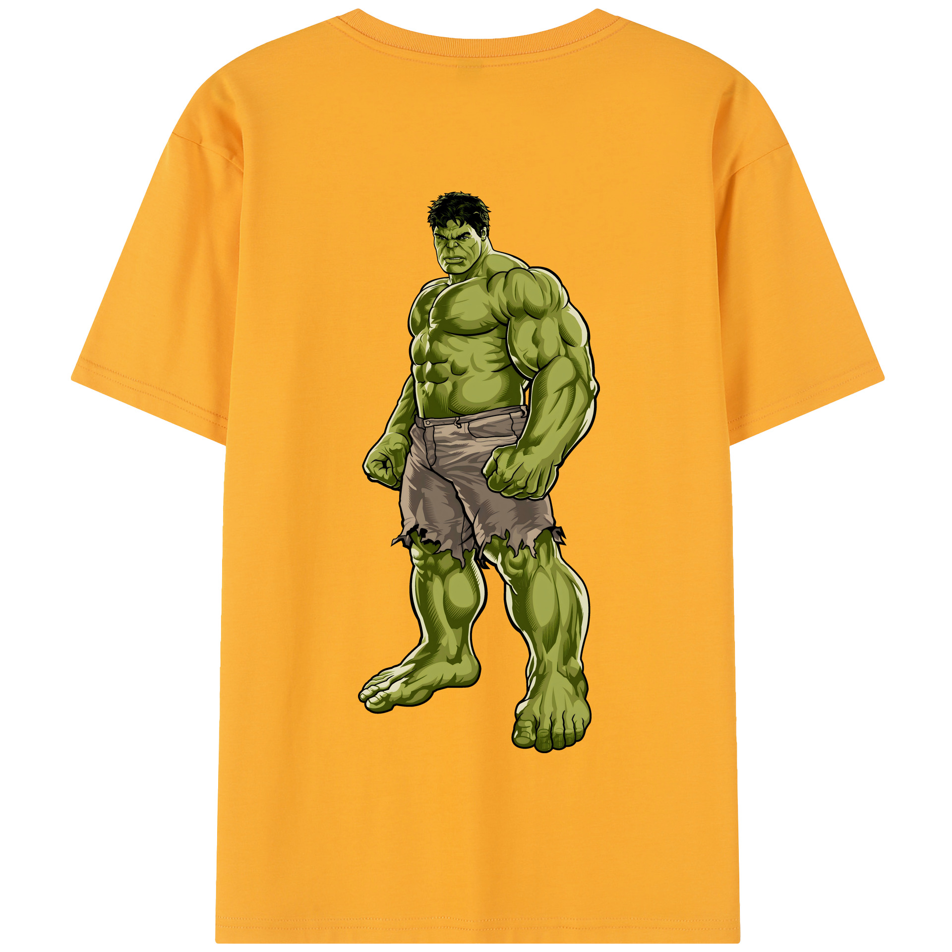 （画像用） アベンジャーズ The Avengers 綿100％半袖Tシャツ（背面プリント）