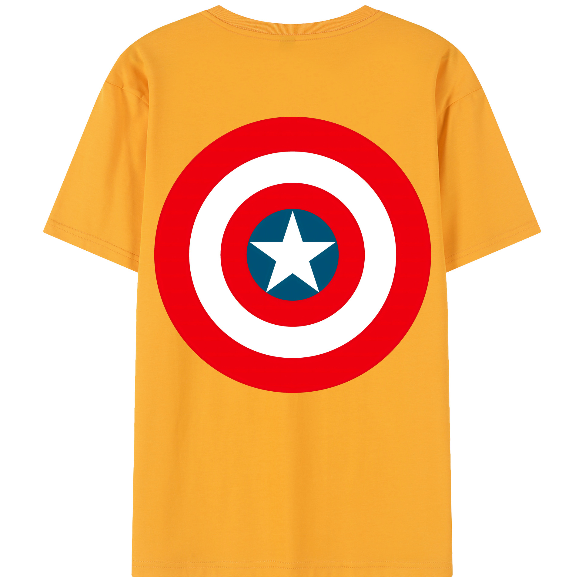 （画像用） アベンジャーズ The Avengers 綿100％半袖Tシャツ（背面プリント）