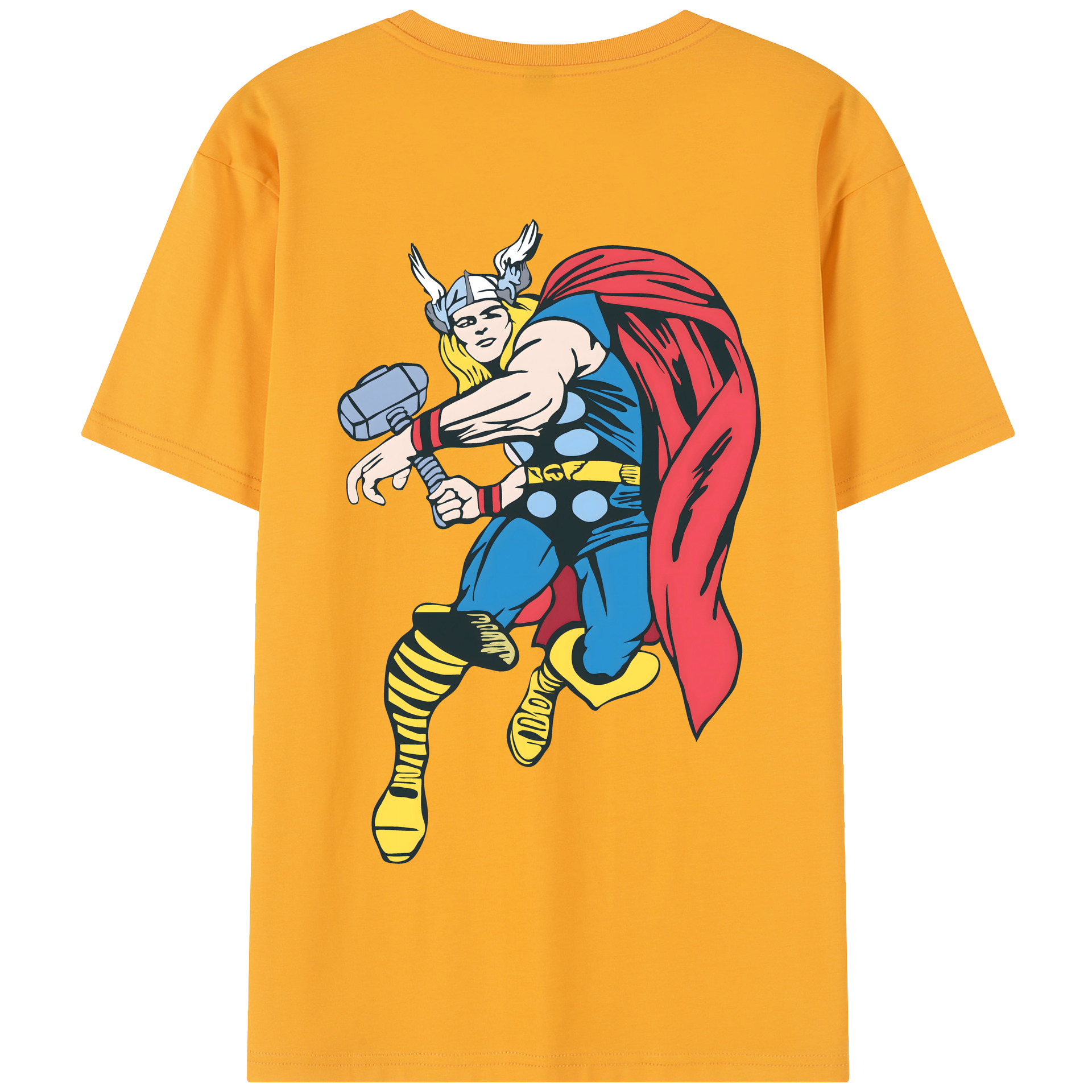 （画像用） アベンジャーズ The Avengers 綿100％半袖Tシャツ（背面プリント）