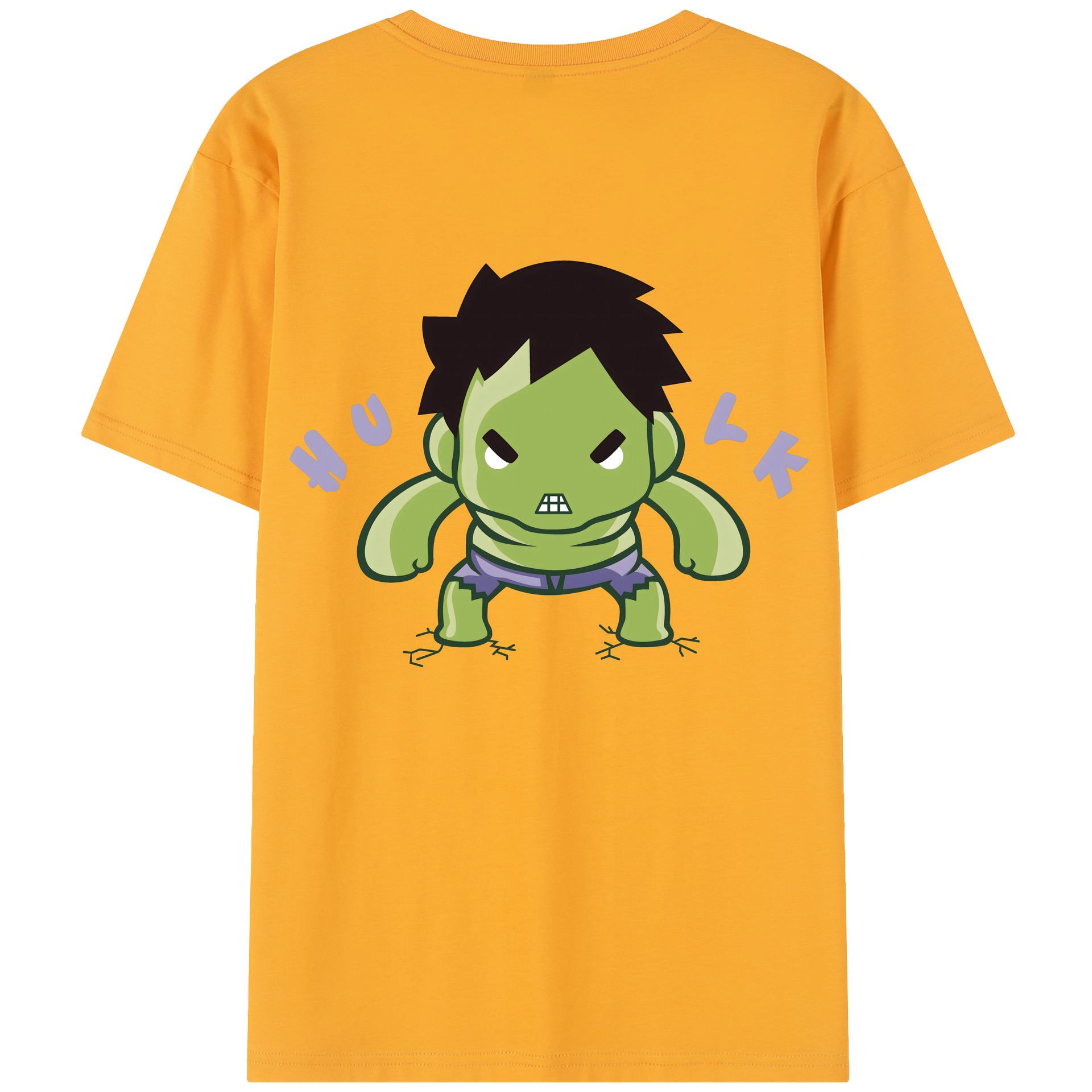 （画像用） アベンジャーズ The Avengers 綿100％半袖Tシャツ（背面プリント）