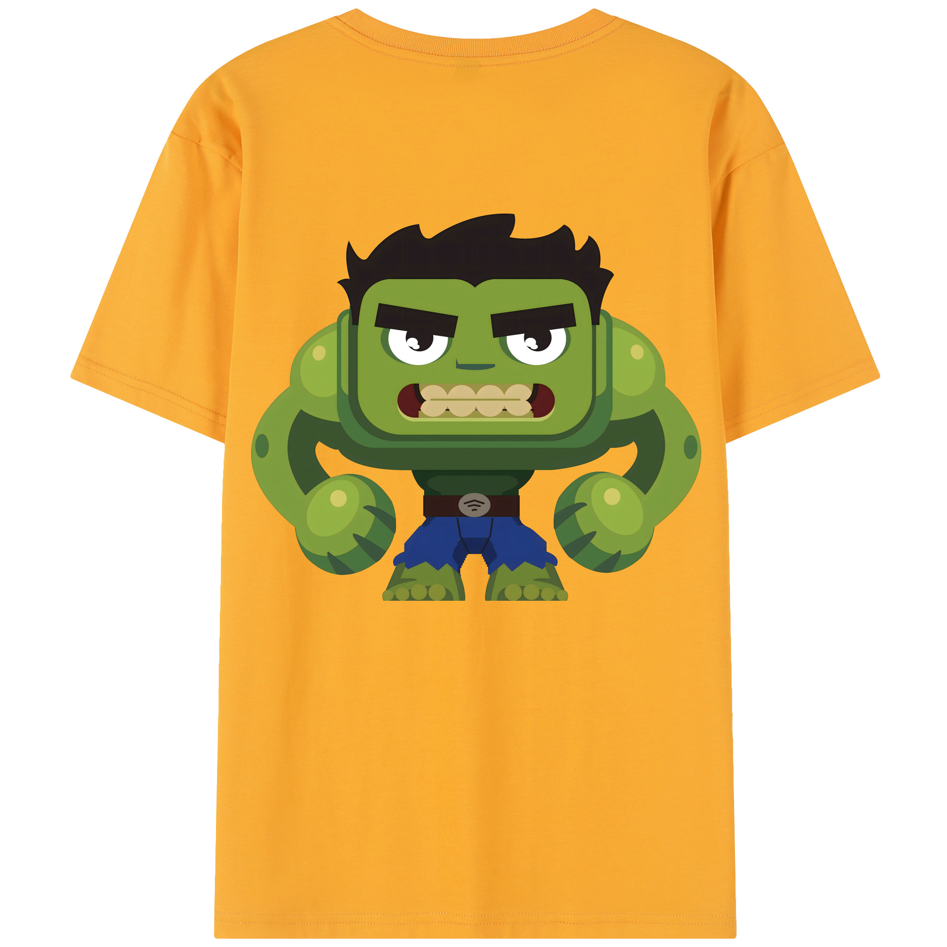 （画像用） アベンジャーズ The Avengers 綿100％半袖Tシャツ（背面プリント）