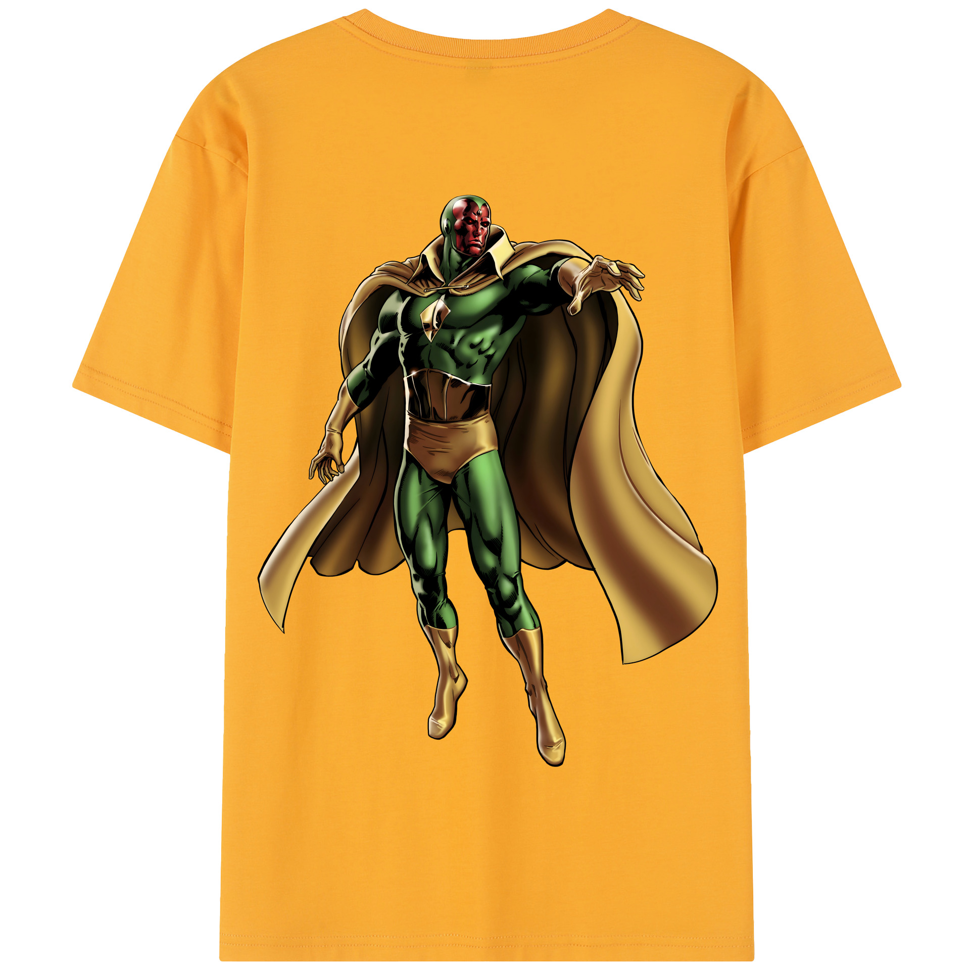 （画像用） アベンジャーズ The Avengers 綿100％半袖Tシャツ（背面プリント）