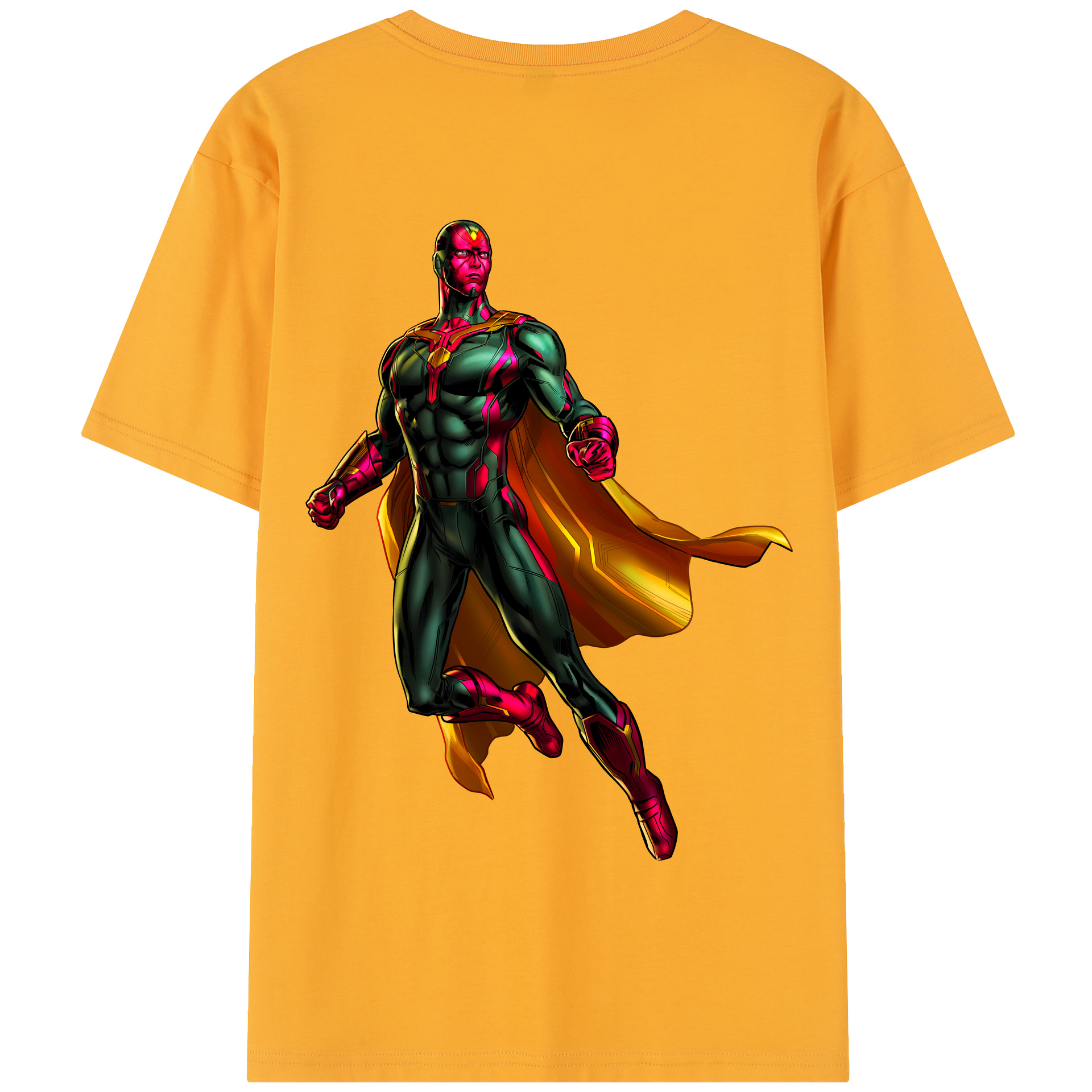 （画像用） アベンジャーズ The Avengers 綿100％半袖Tシャツ（背面プリント）