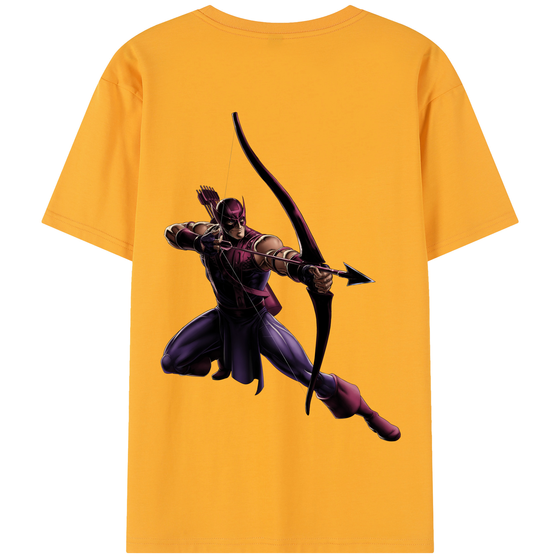 （画像用） アベンジャーズ The Avengers 綿100％半袖Tシャツ（背面プリント）