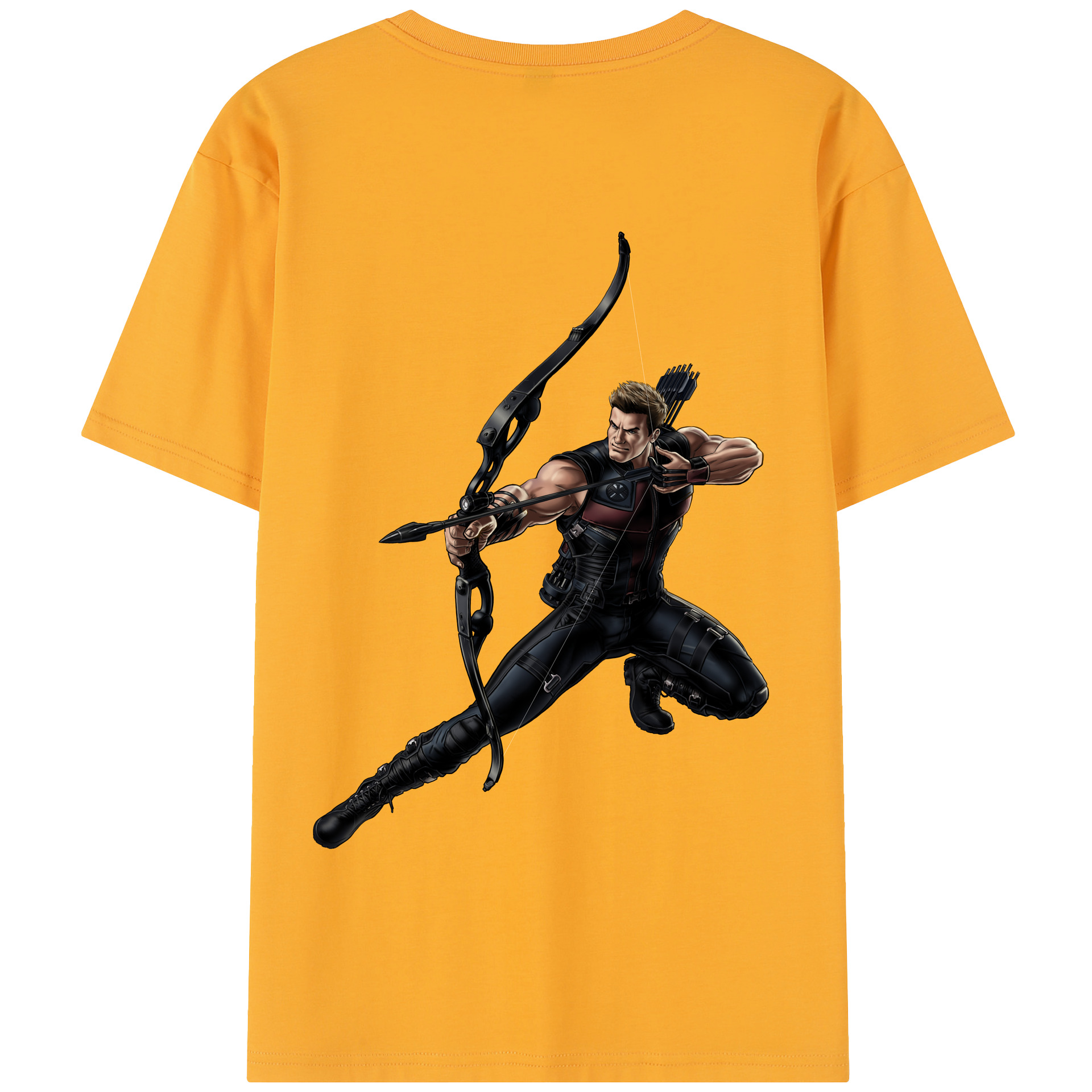 （画像用） アベンジャーズ The Avengers 綿100％半袖Tシャツ（背面プリント）