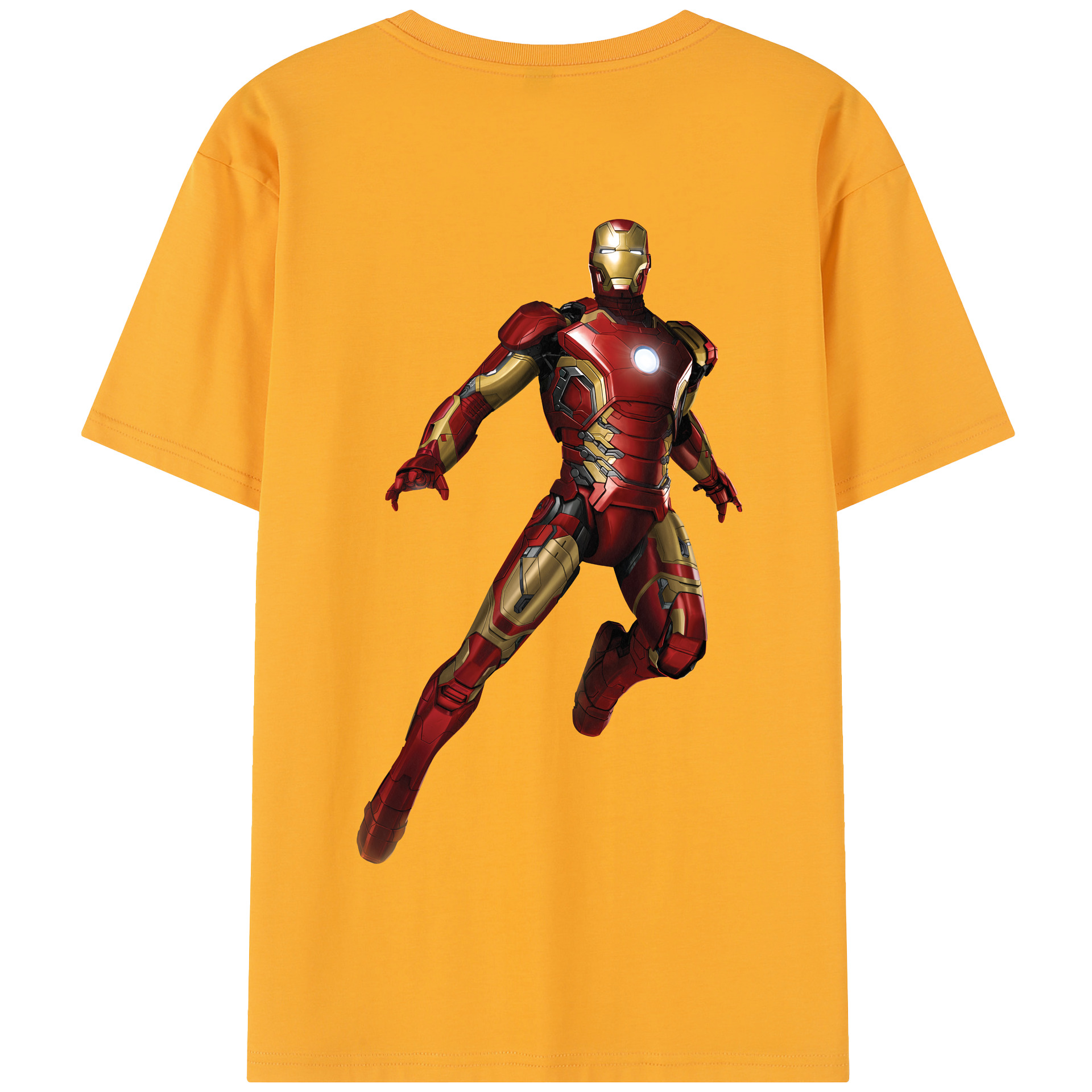 （画像用） アベンジャーズ The Avengers 綿100％半袖Tシャツ（背面プリント）